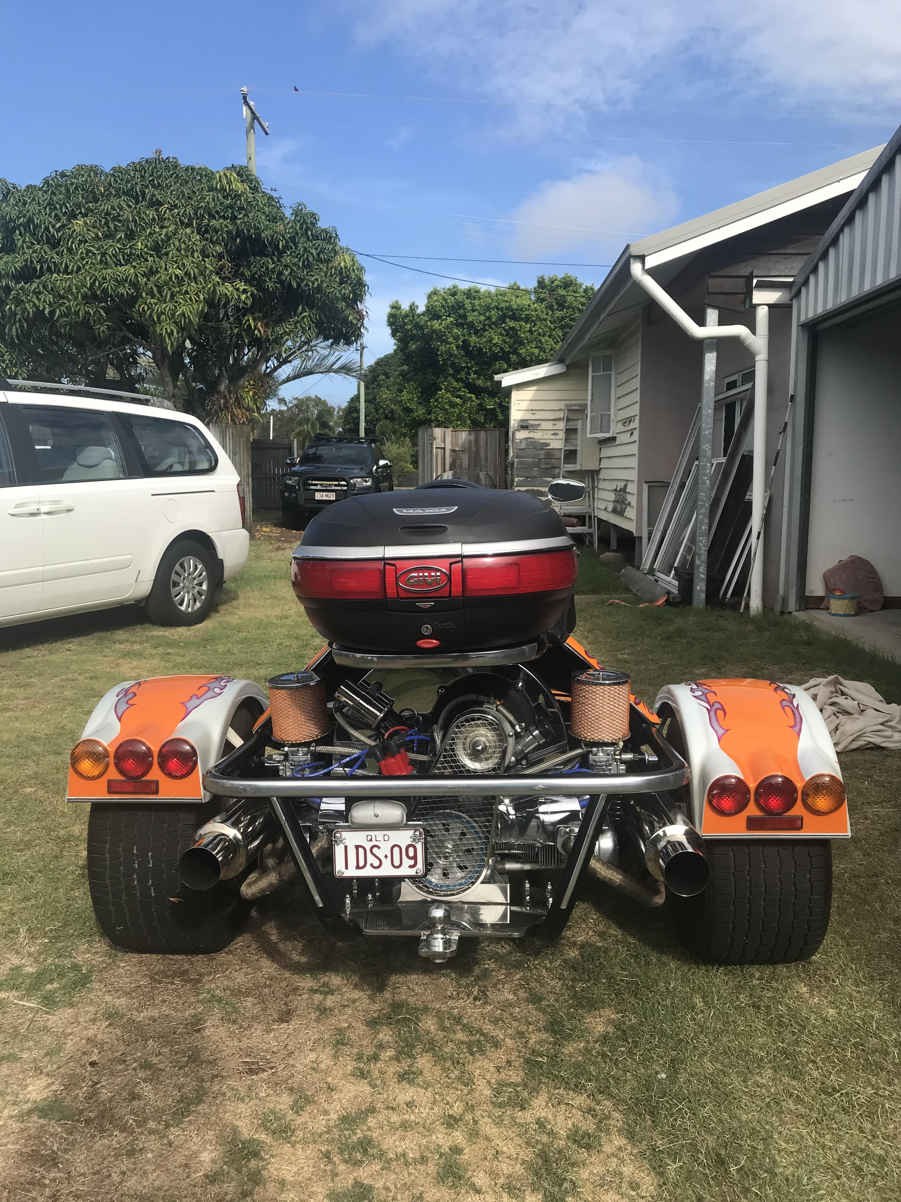 2005 OZ TRIKE CHOPPER 2 1600CC TRIKE 