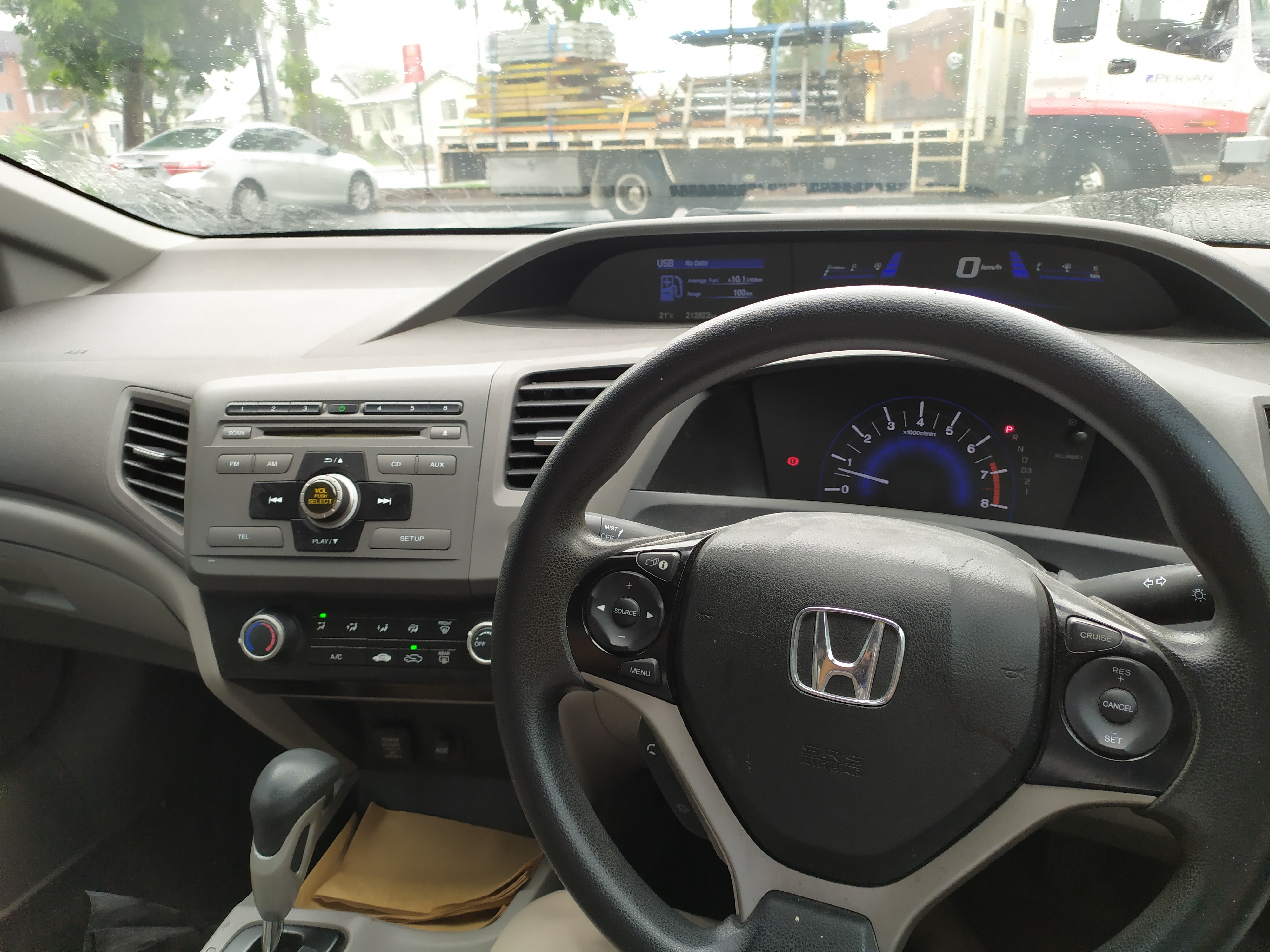2013 HONDA CIVIC SERIES 2 VTi 5 SP AUTOMATIC 4D SEDAN