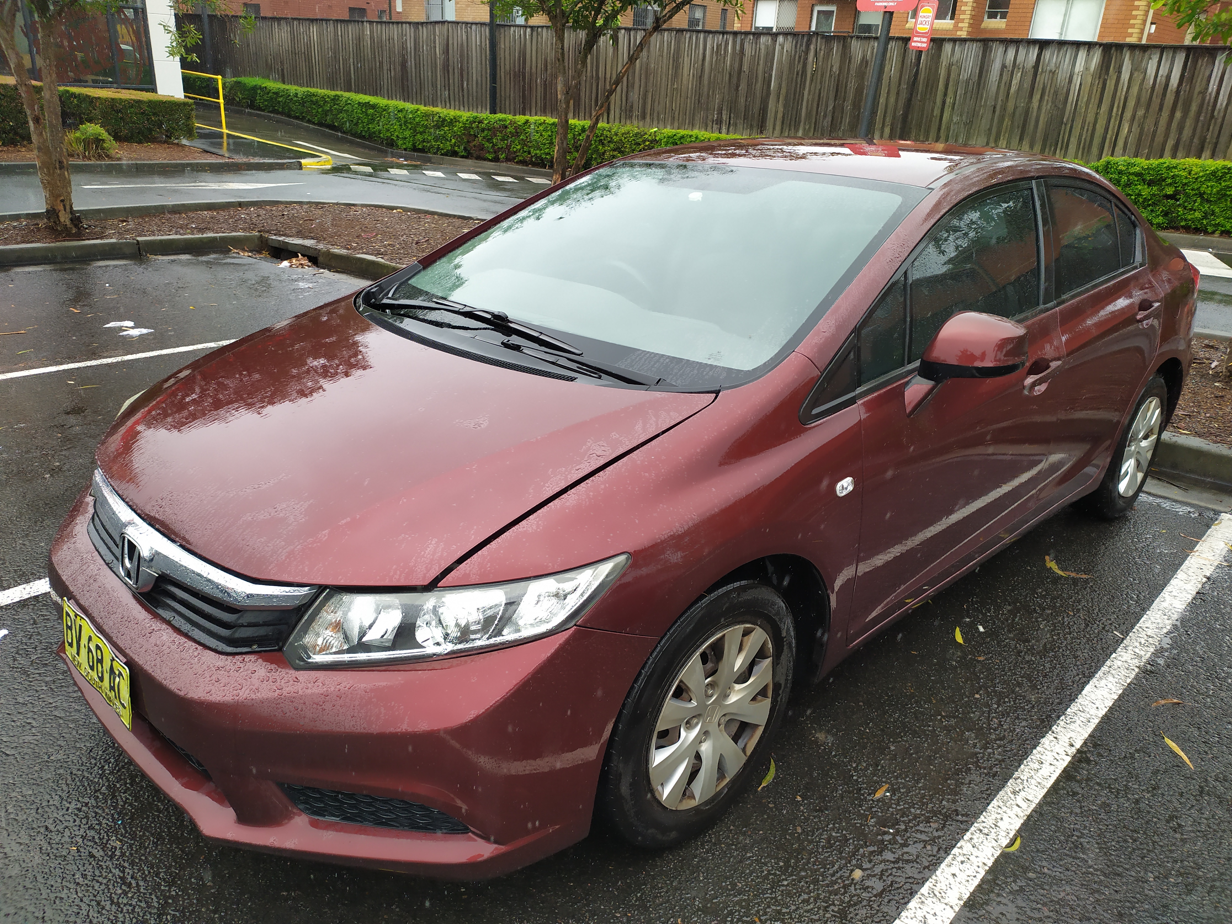 2013 HONDA CIVIC SERIES 2 VTi 5 SP AUTOMATIC 4D SEDAN