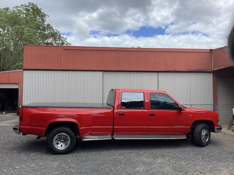 1994 CHEVROLET SILVERADO 3500 DUALLY CREWCAB