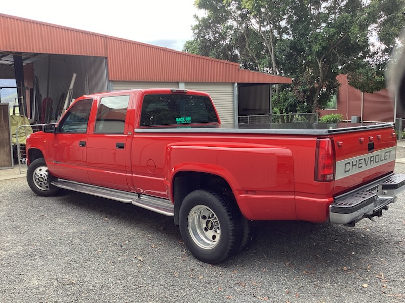 1994 CHEVROLET SILVERADO 3500 DUALLY CREWCAB