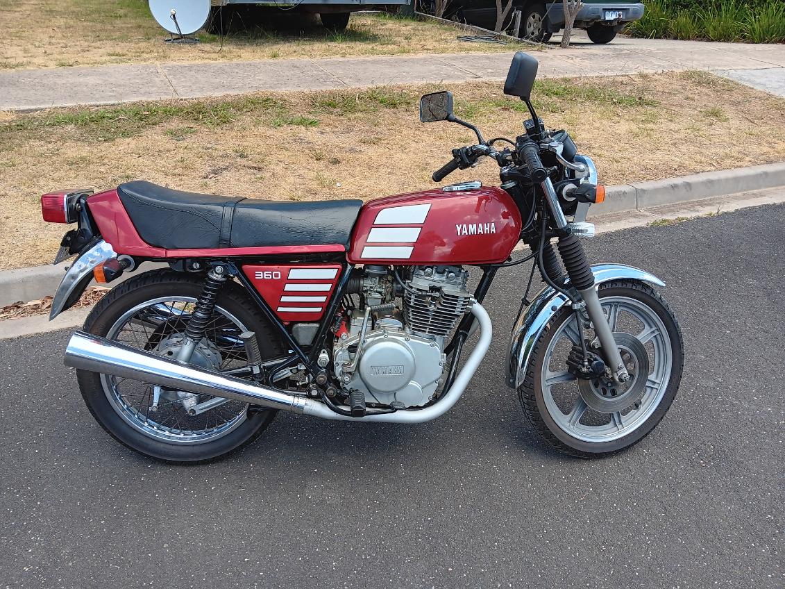 1977 YAMAHA XS360 ROAD