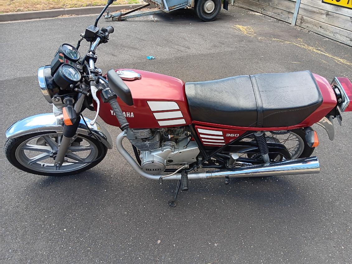1977 YAMAHA XS360 ROAD
