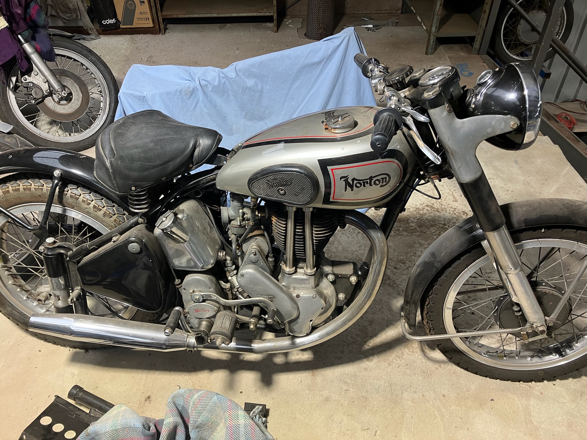 1947 NORTON ES2 500CC ROAD 