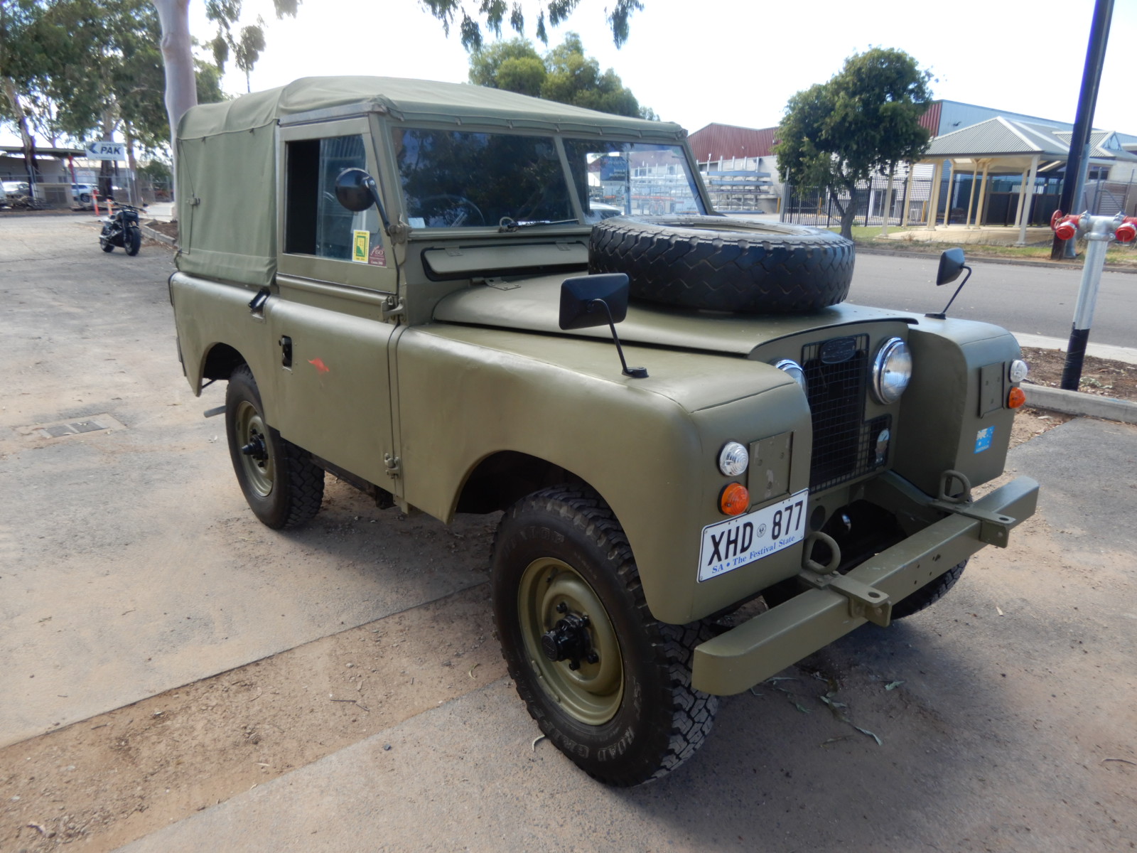 1958 LAND ROVER SERIES II 2D WAGON 