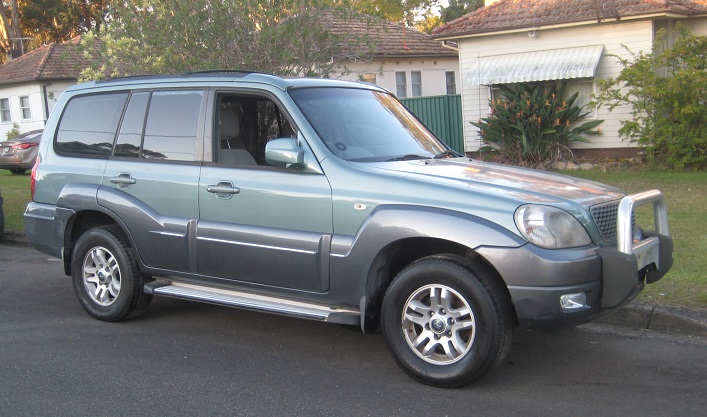 2005 HYUNDAI TERRACAN 7 SEATER AUTOMATIC WAGON