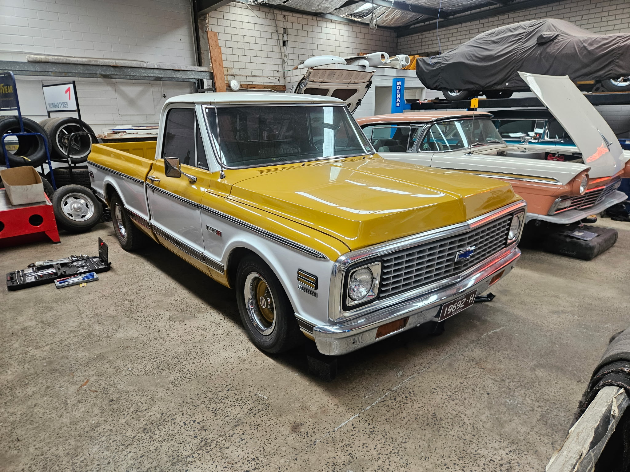 1972 CHEVROLET C10 AUTOMATIC 2D UTILITY 