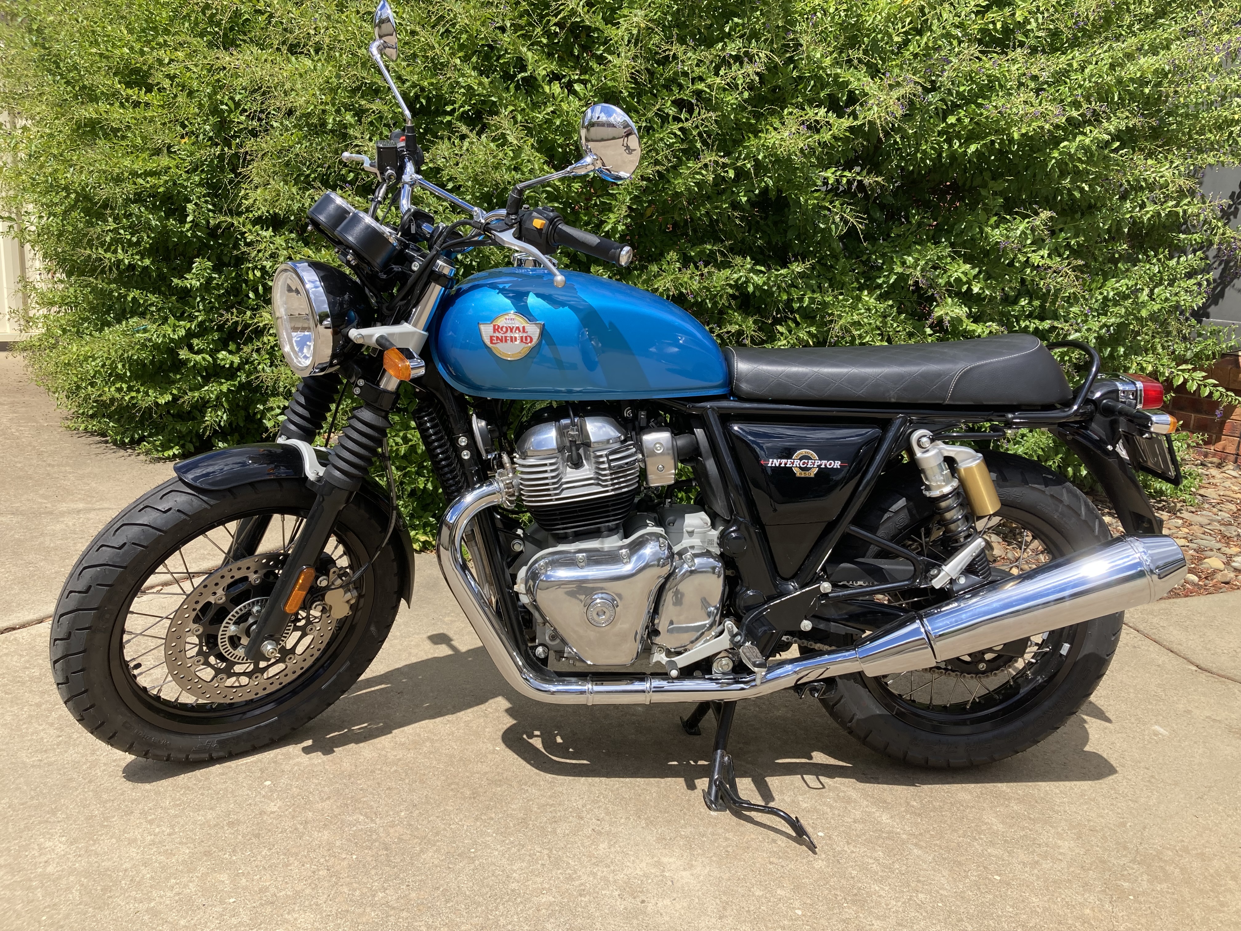 2021 ROYAL ENFIELD INTERCEPTOR 650CC ROAD