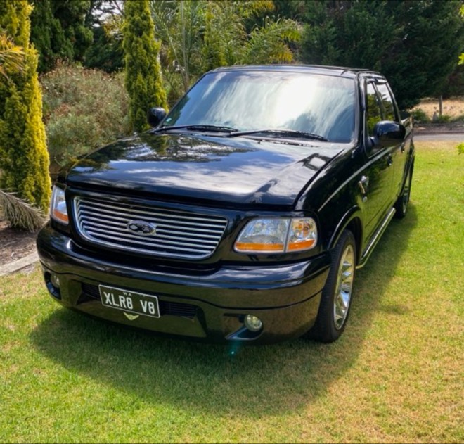 2003 FORD F150 HARLEY-DAVIDSON EDITION AUTOMATIC DUAL CAB UTILITY