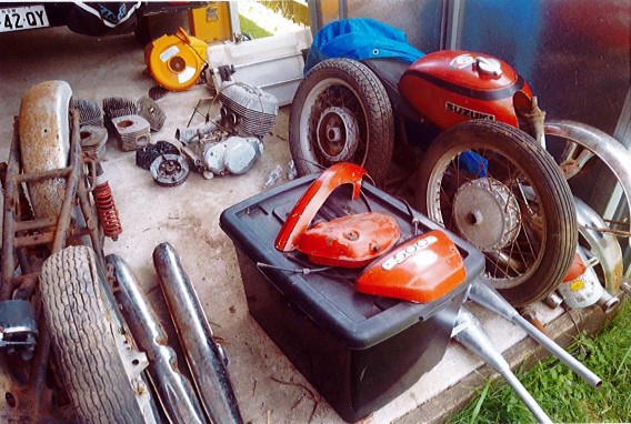 SUZUKI TITANS 500CC 70-74 PARTS