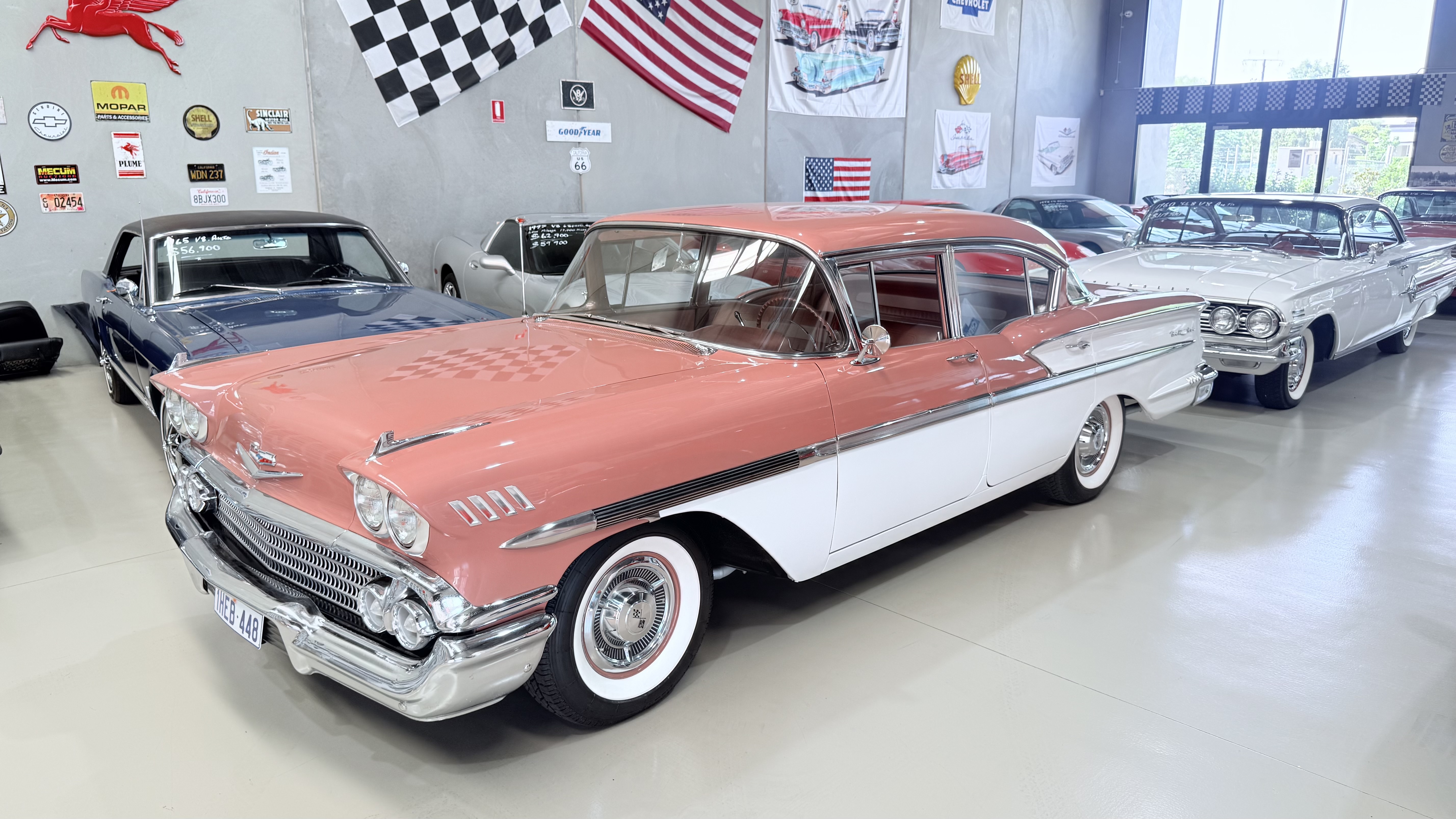 1958 CHEVROLET BEL AIR V8 AUTOMATIC SEDAN