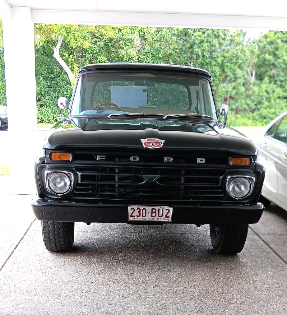 1966 FORD F100 3 SP AUTOMATIC 2D UTILITY