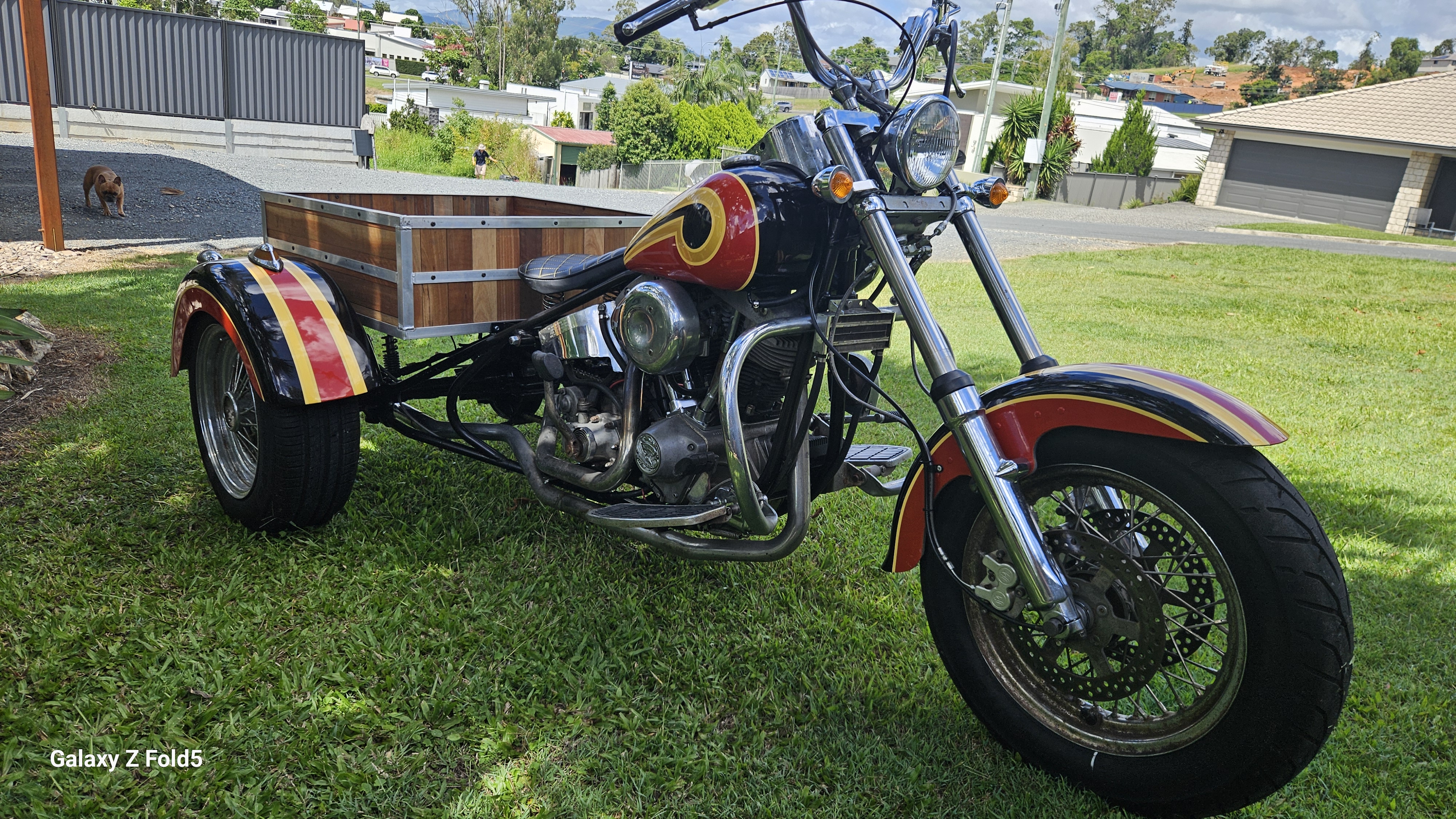 1954 HARLEY-DAVIDSON G SERVI-CAR ROAD