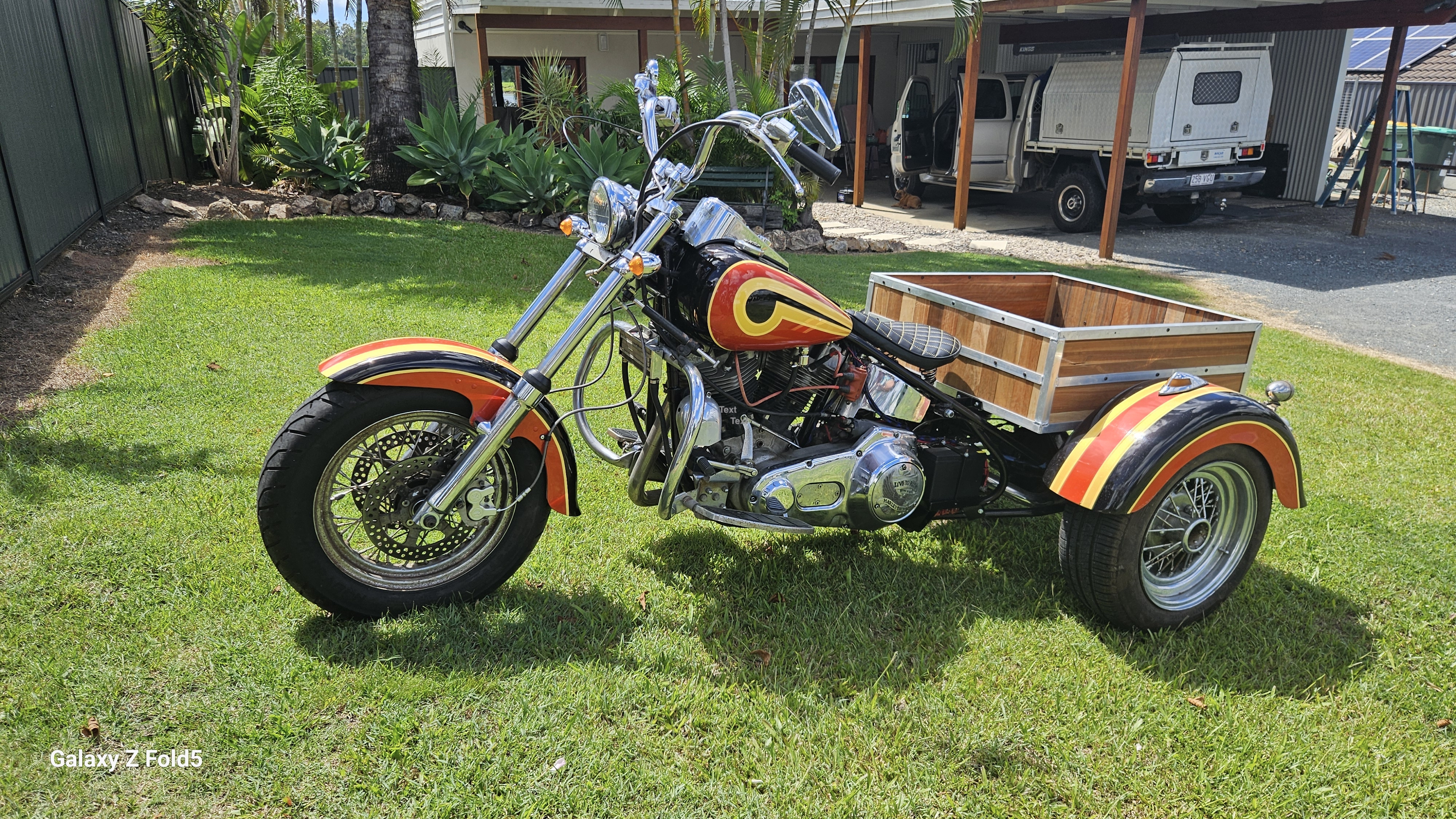 1954 HARLEY-DAVIDSON G SERVI-CAR ROAD