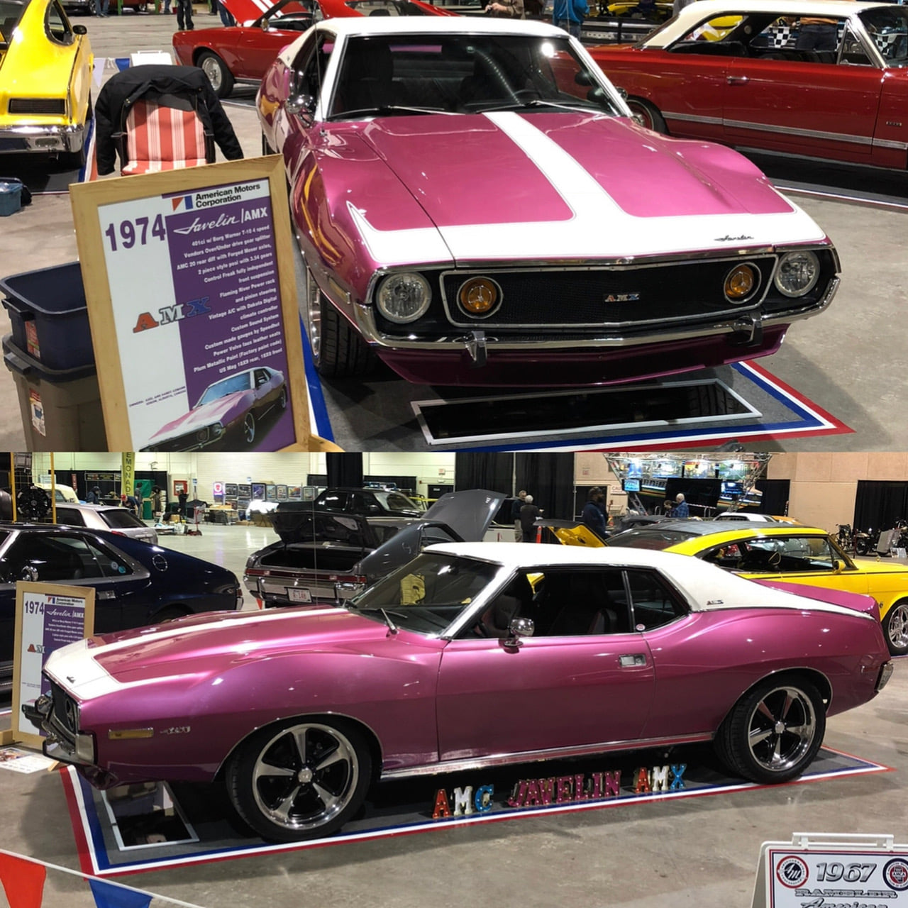 1974 AMC JAVELIN MANUAL COUPE