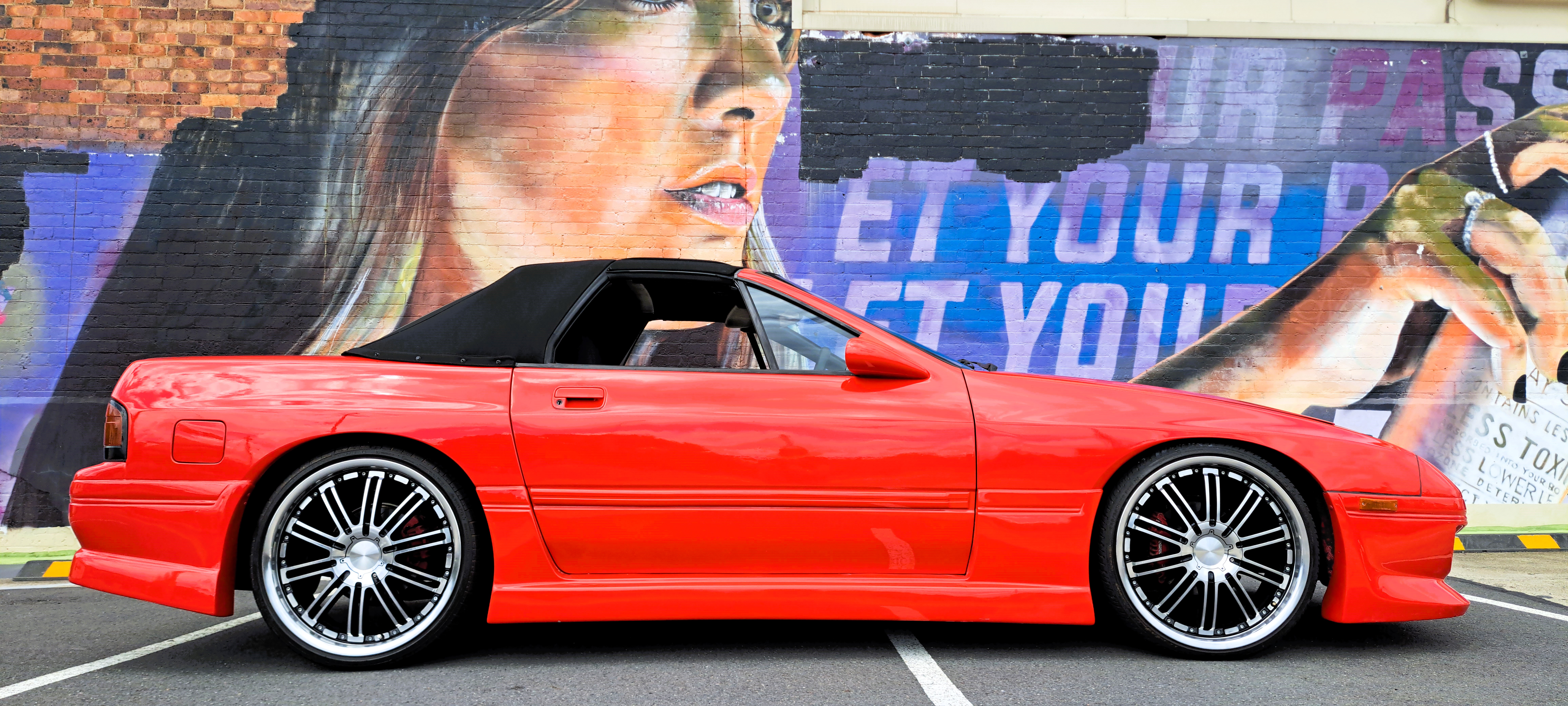 1988 MAZDA RX7 5 SP MANUAL 2D CONVERTIBLE 