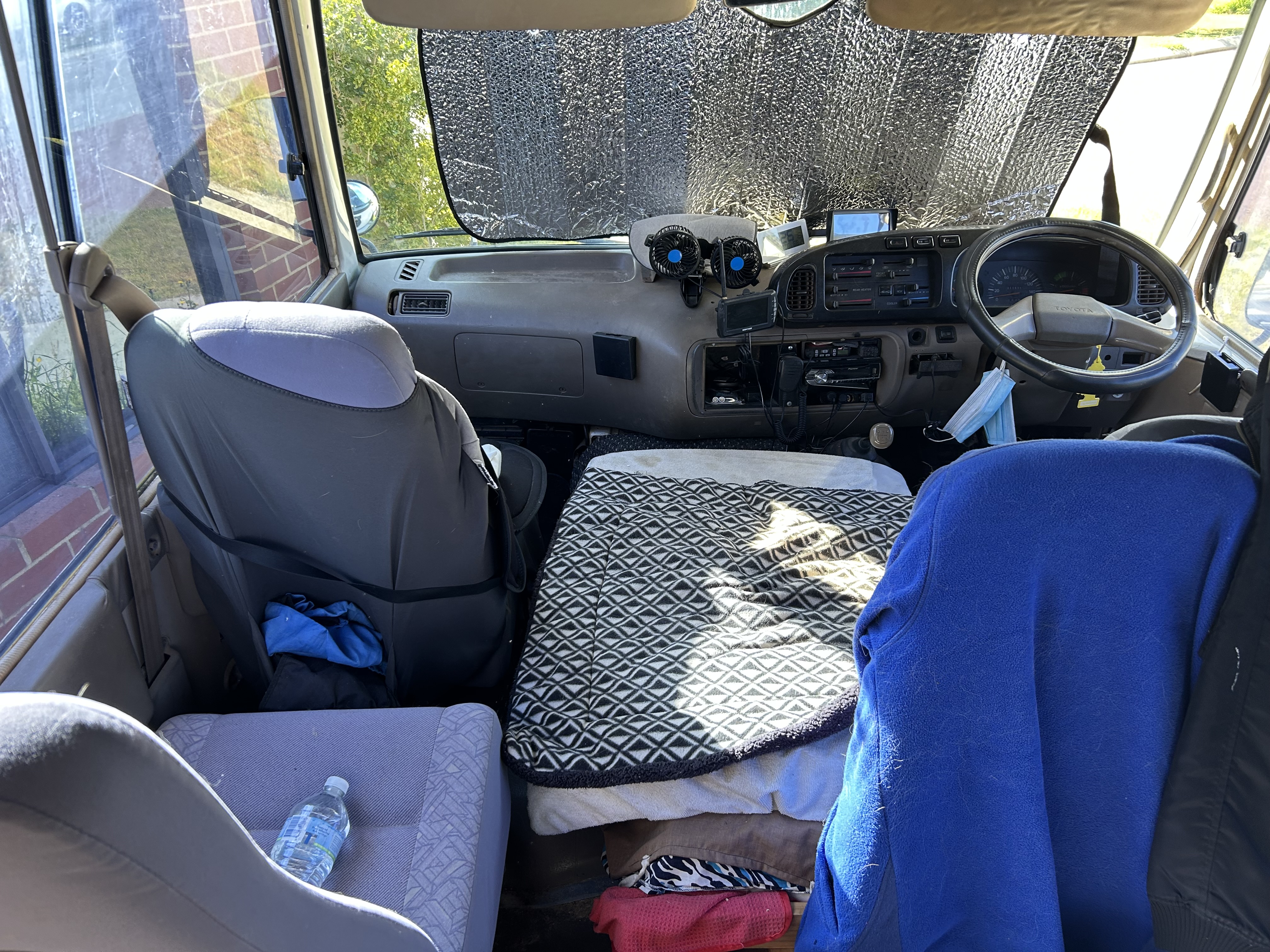 1994 TOYOTA COASTER MANUAL MOTORHOME