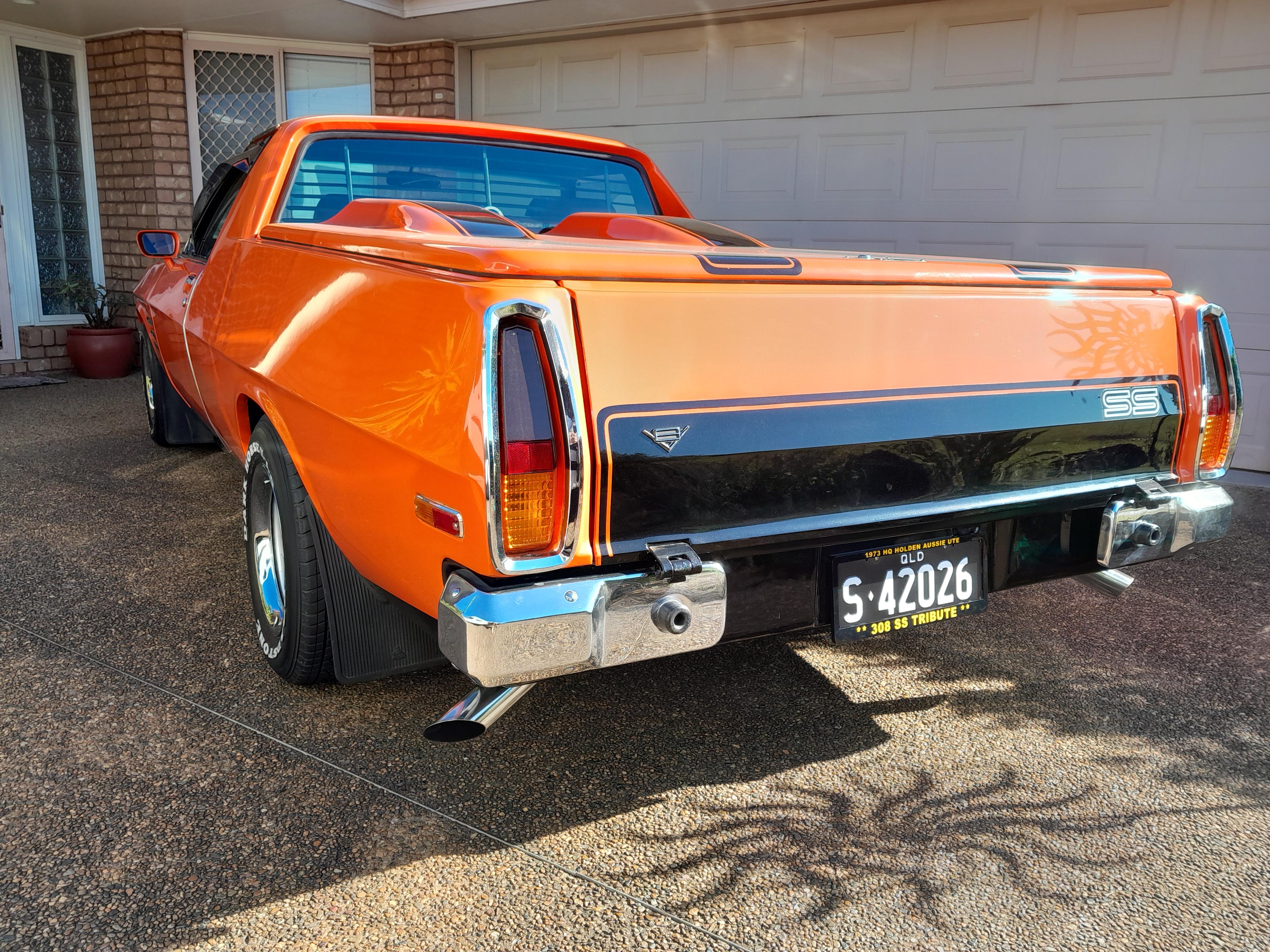 1973 HOLDEN HQ SS 3 SPD AUTOMATIC UTILITY TRIBUTE