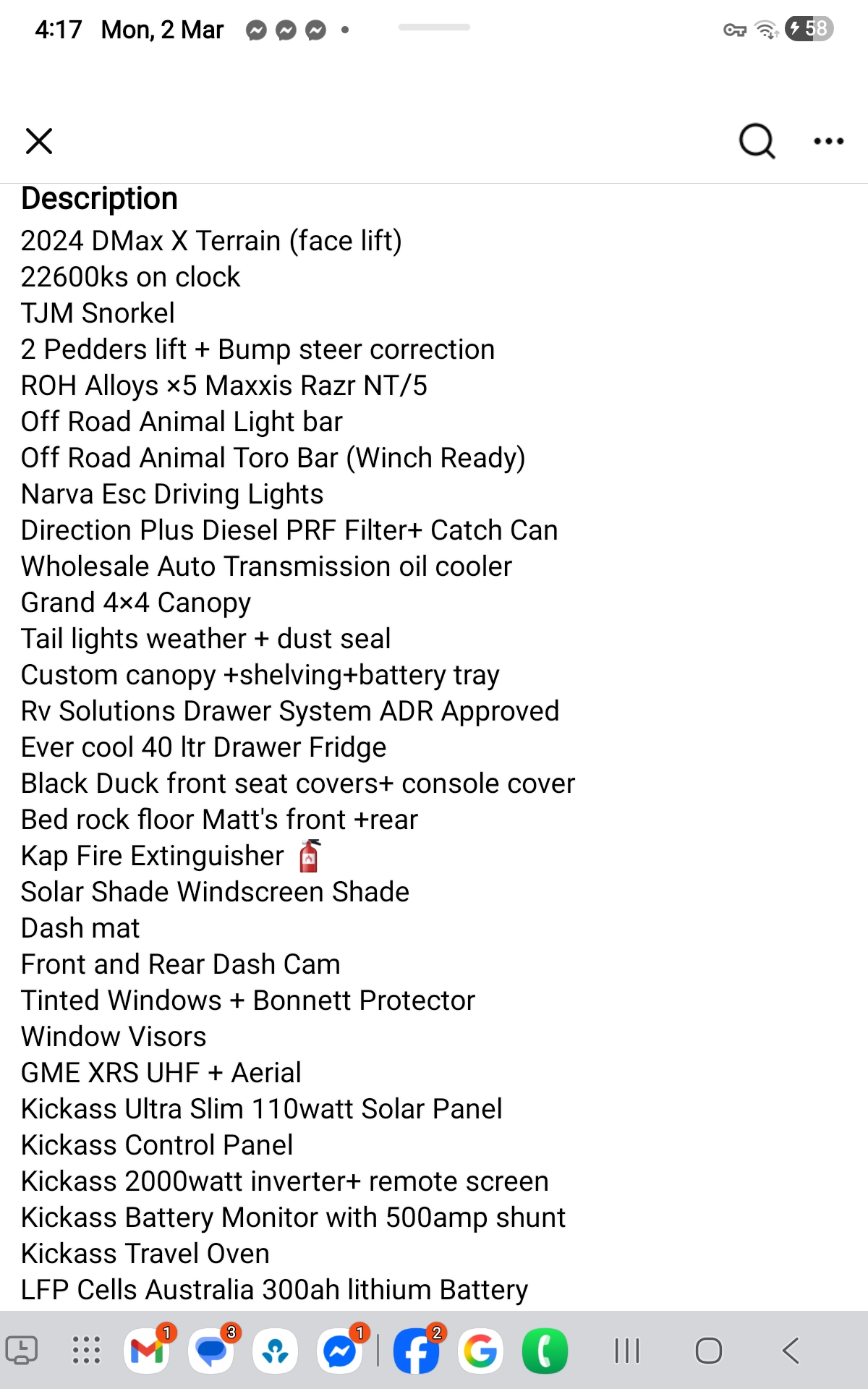 2024 ISUZU D-MAX MY24 X-TERRAIN (4x4) 6 SP AUTO SEQ SPORTS MODE CREW CAB UTILITY