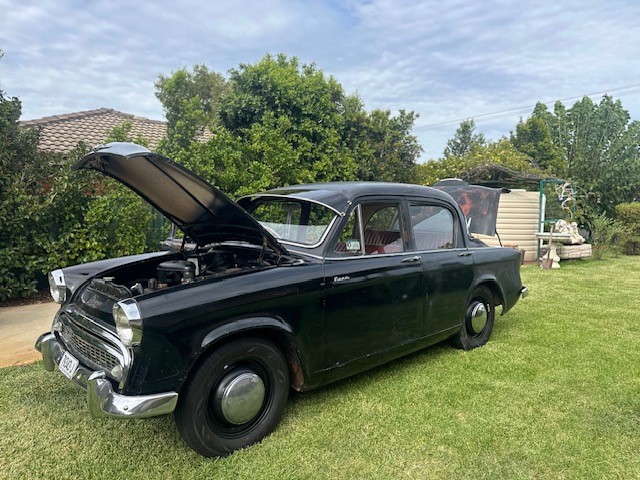 1958 HILLMAN MINX 4 SP MANUAL SEDAN