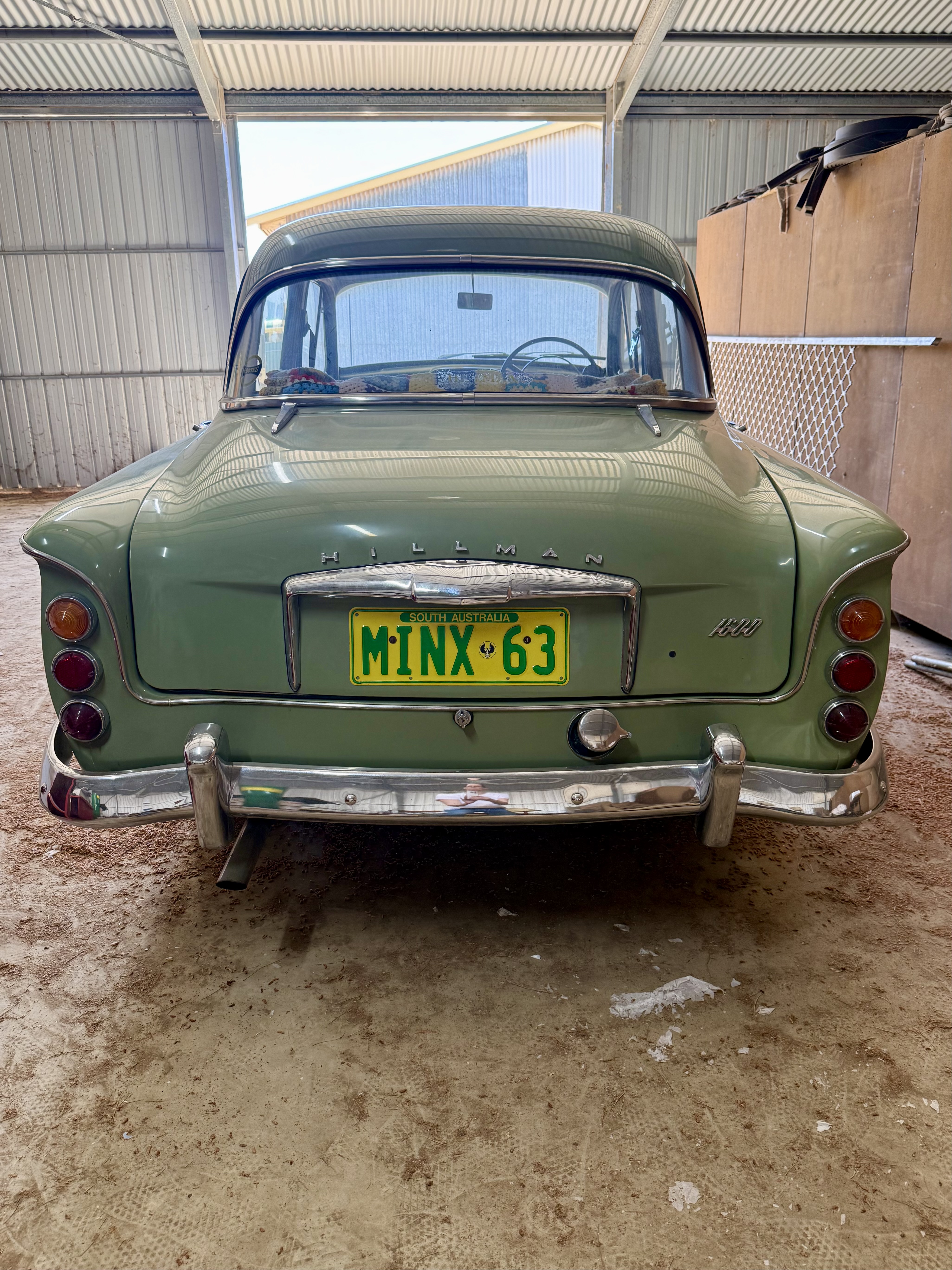 1963 HILLMAN MINX DELUXE 4 SP MANUAL 4D SEDAN