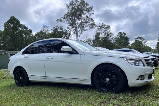 2008 MERCEDES-BENZ C200 W204 KOMPRESSOR AVANTGARDE 5 SP AUTOMATIC TIPSHIFT 4D SEDAN