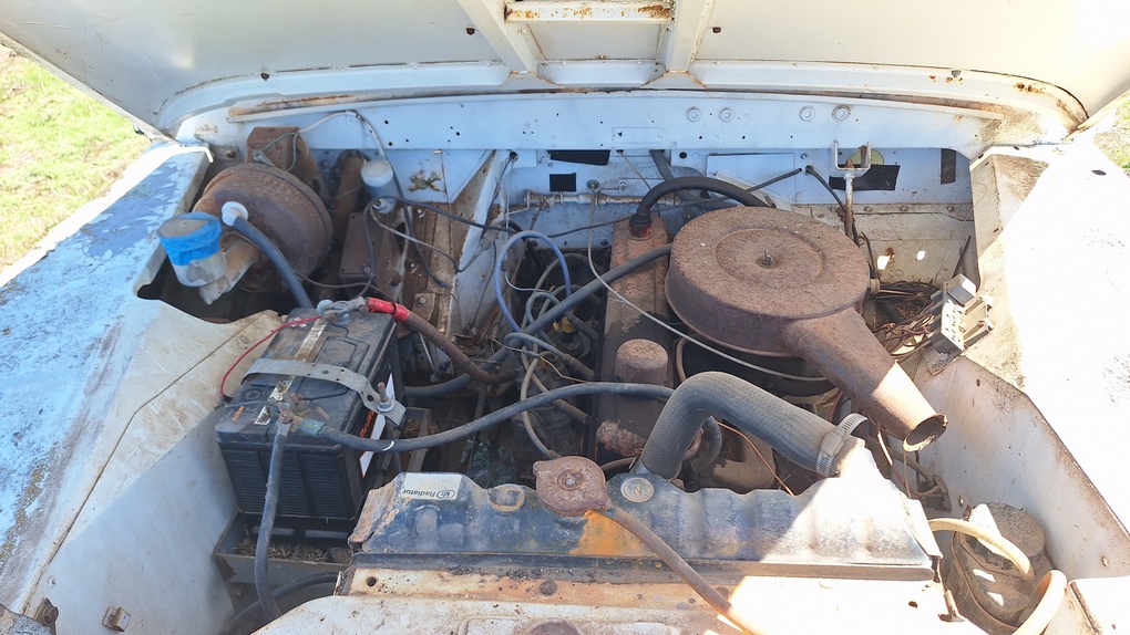 1967 LAND ROVER SERIES IIA TIPPER UNFINISHED PROJECT