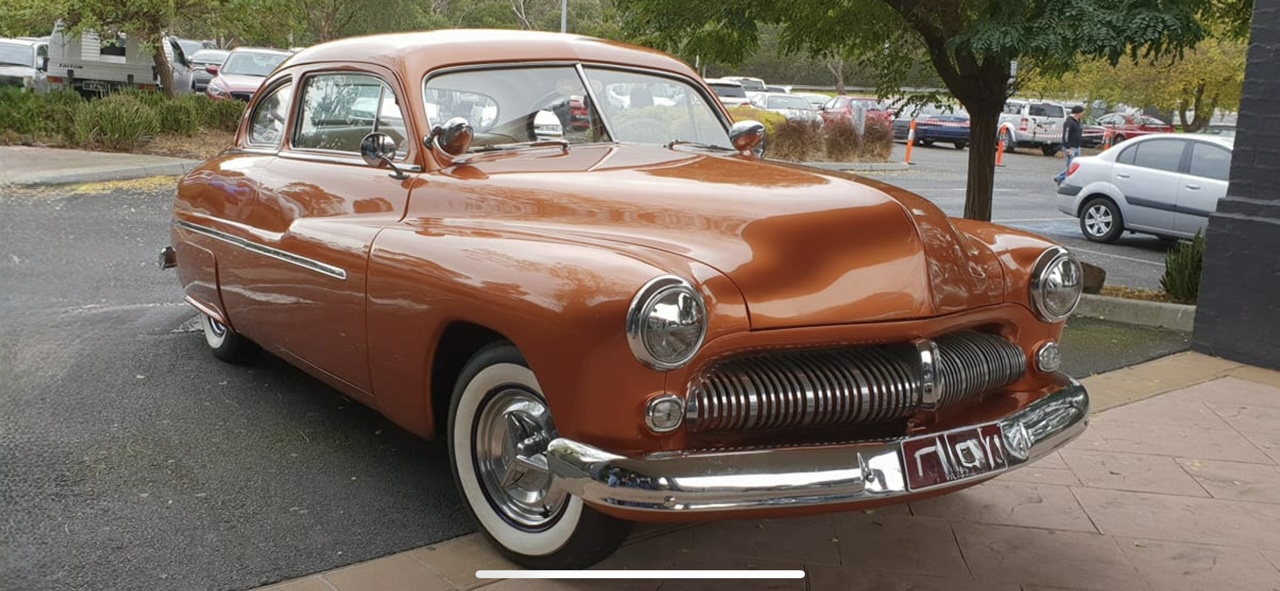 1950 FORD MERCURY 3 SP MANUAL 2D COUPE