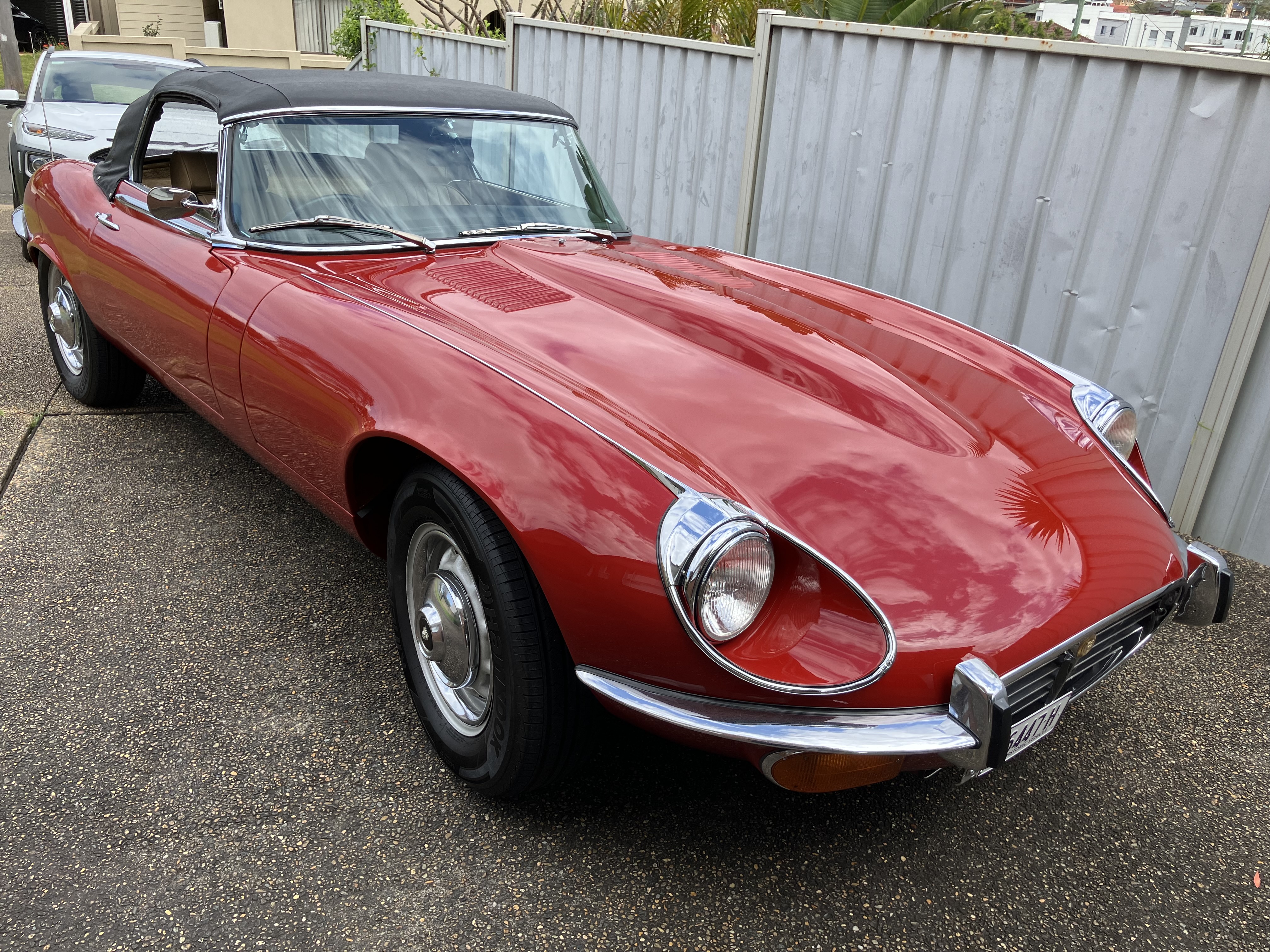 1971 JAGUAR E TYPE SERIES 3 V12 4 SP MANUAL 2D CONVERTIBLE