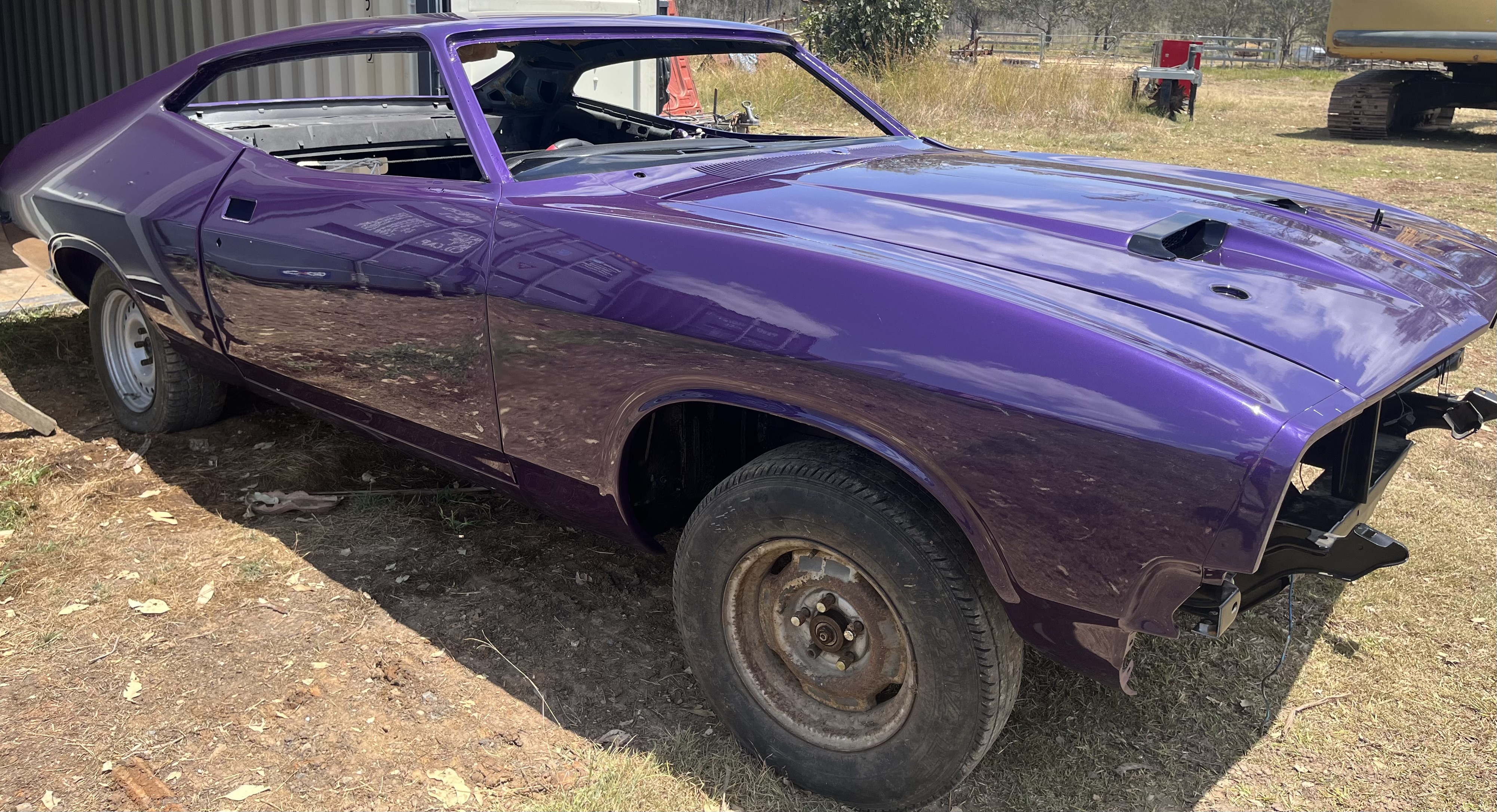 1974 FORD FALCON XB 500 HARDTOP ROLLING SHELL