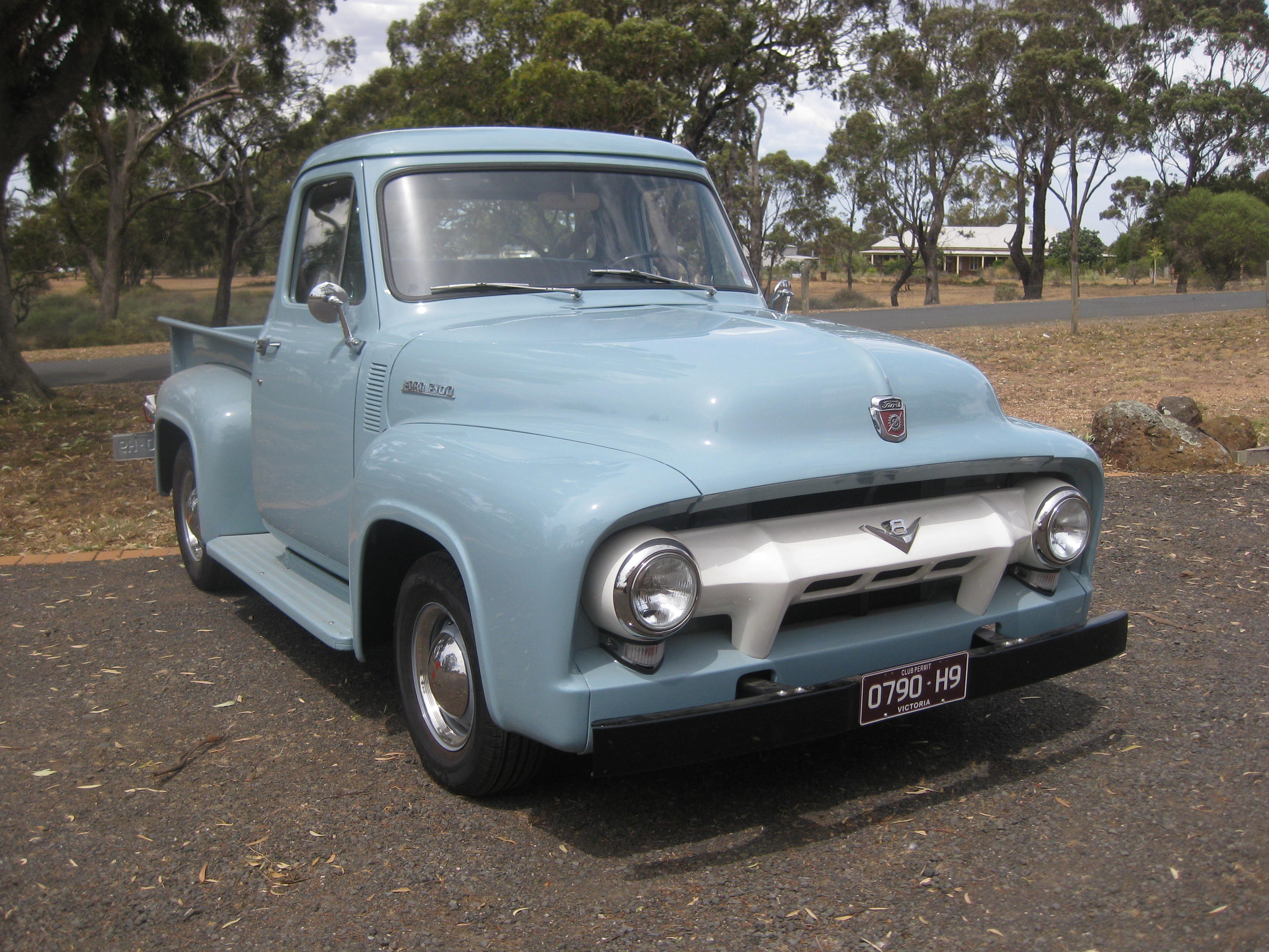 1954 FORD F100 3 SP MANUAL 2D UTILITY