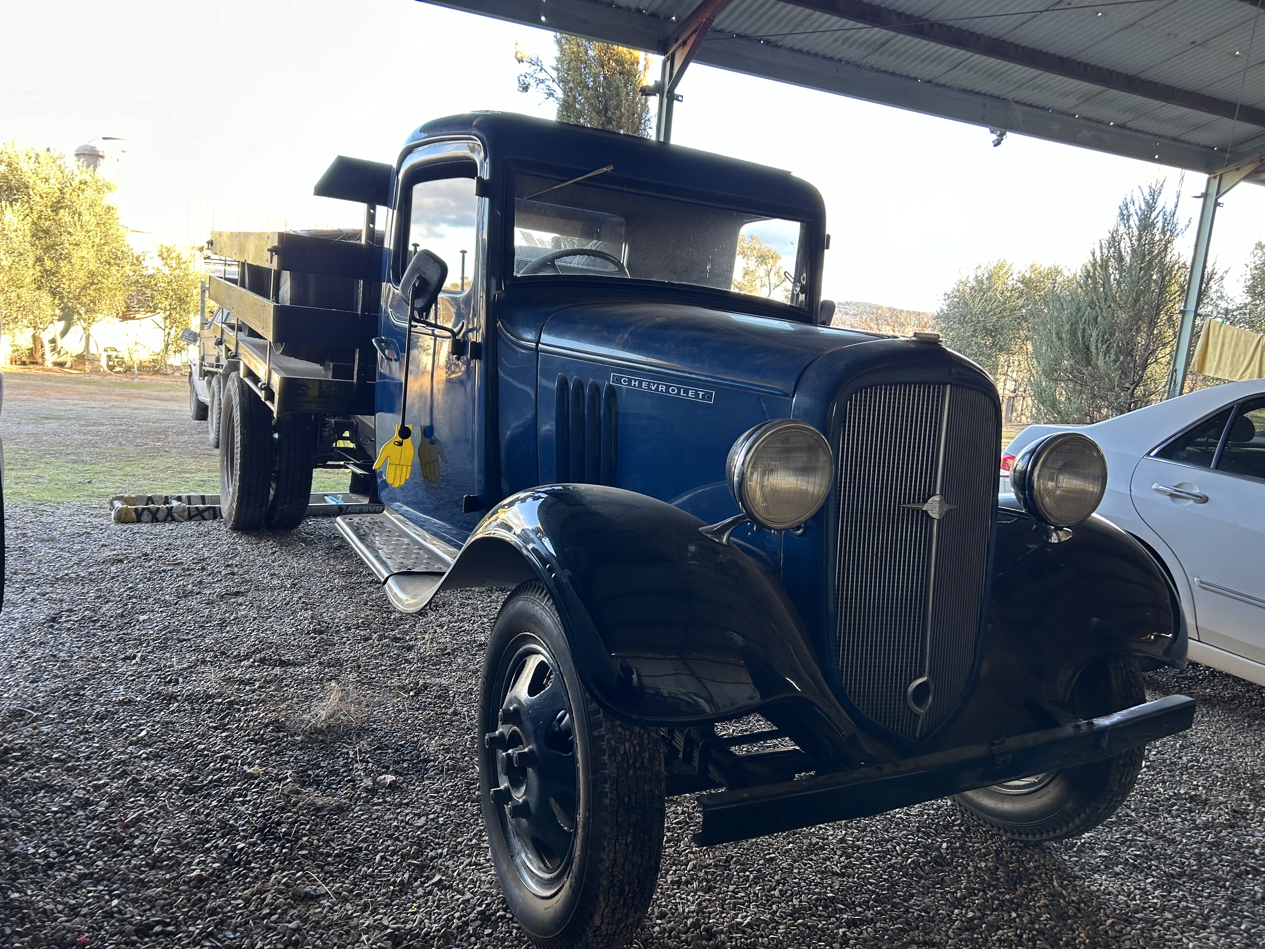 1935 CHEVROLET C/CHAS TRAY