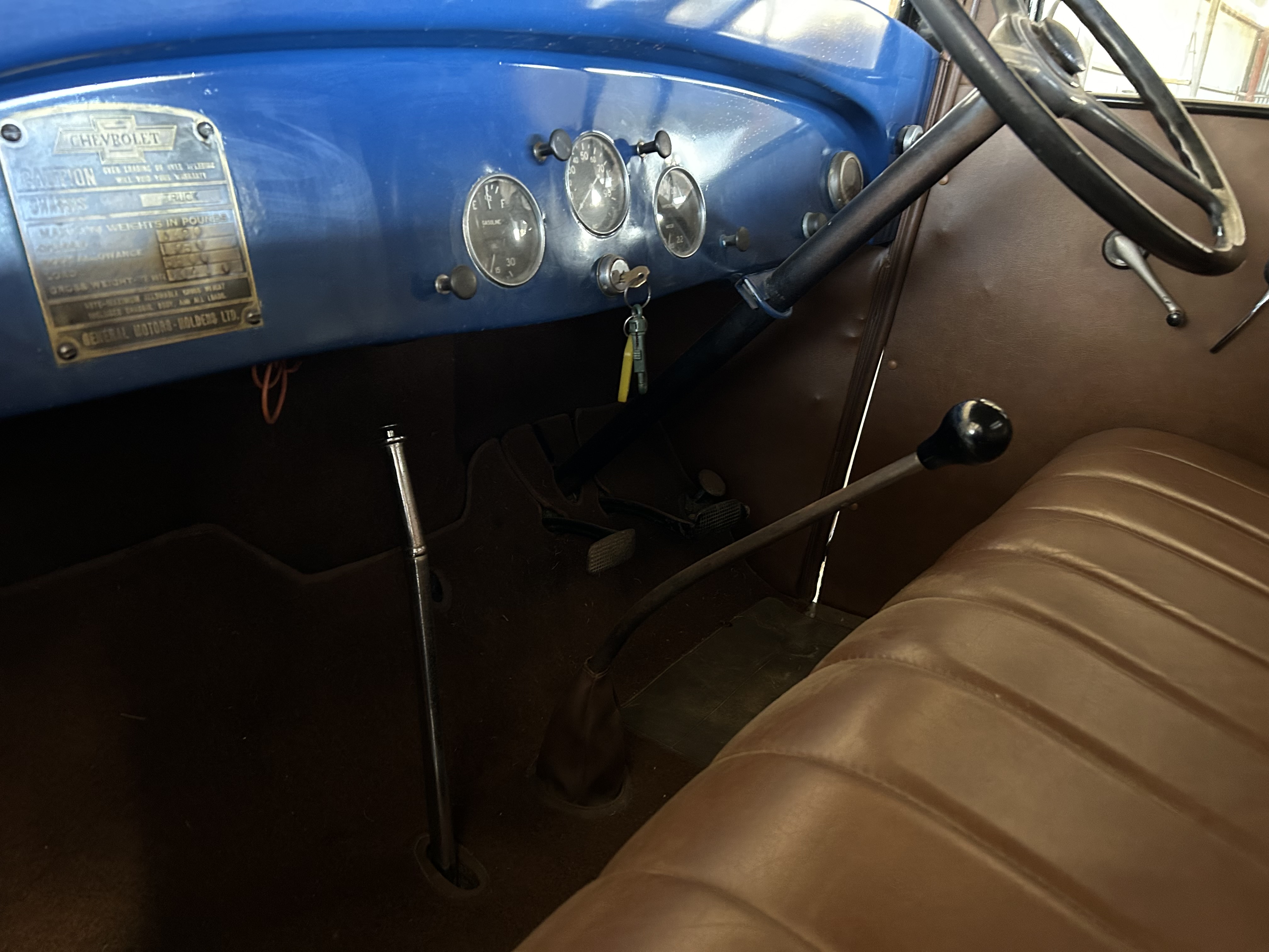 1935 CHEVROLET C/CHAS TRAY