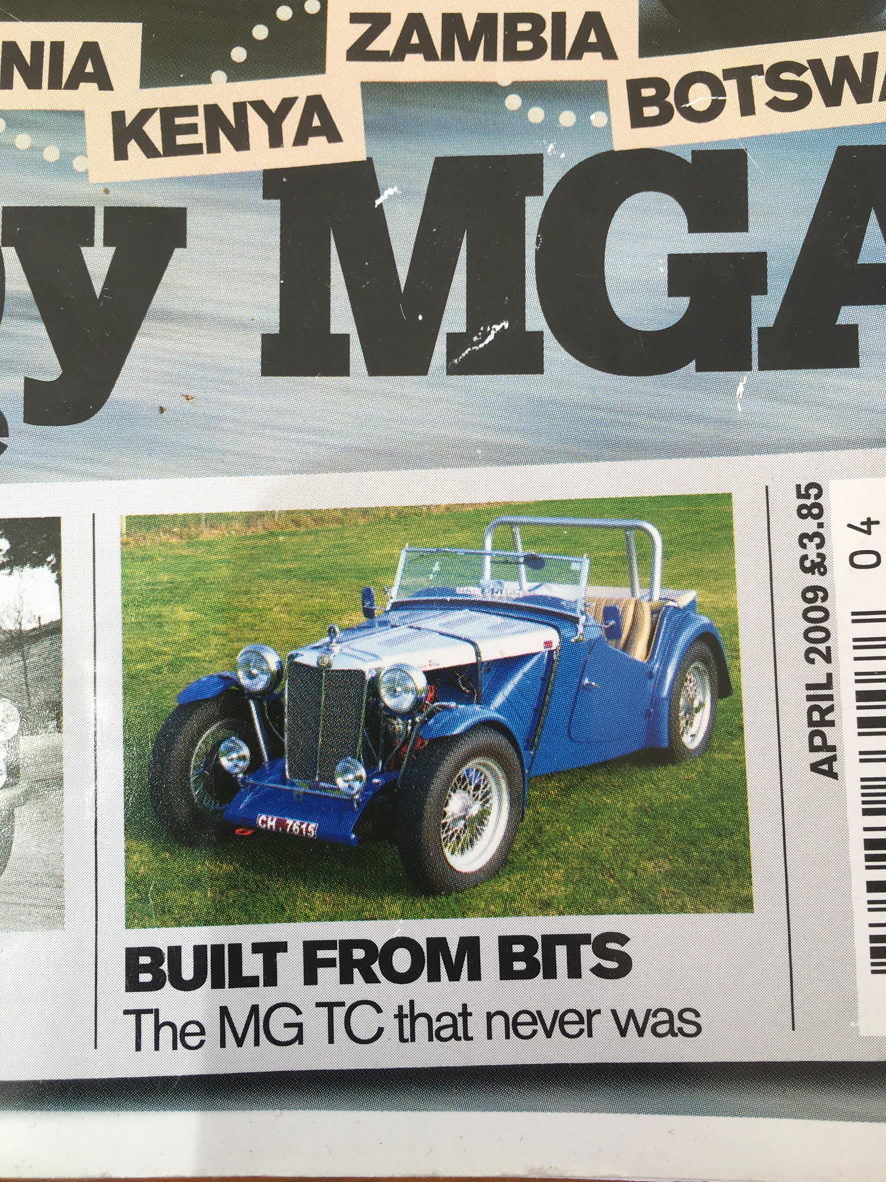 1947 MG TC ROADSTER