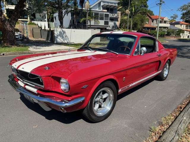 1966 FORD MUSTANG GT A CODE 5 SPD MANUAL COUPE 