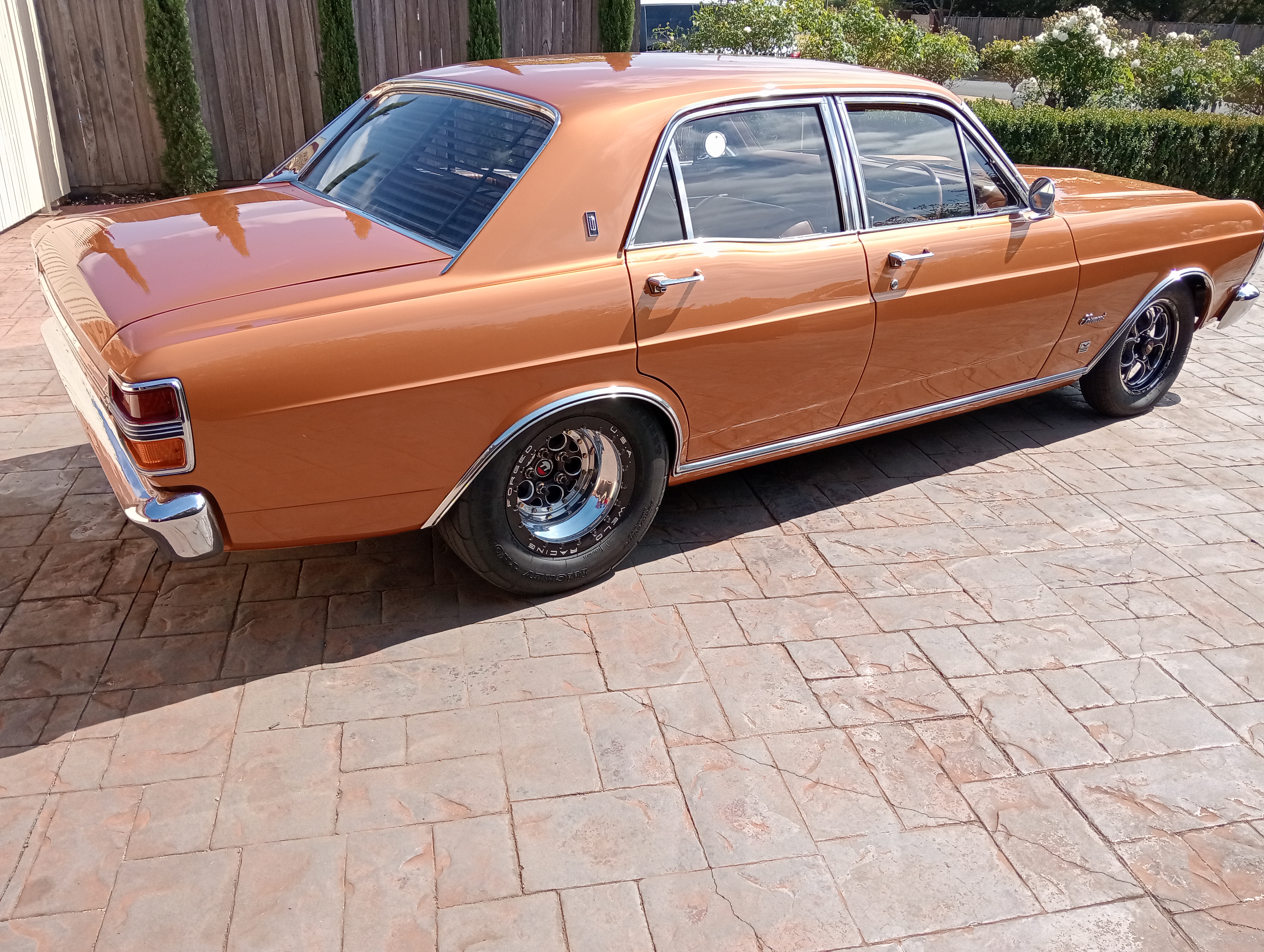 1971 FORD FAIRMONT XY 3 SP AUTOMATIC 4D SEDAN
