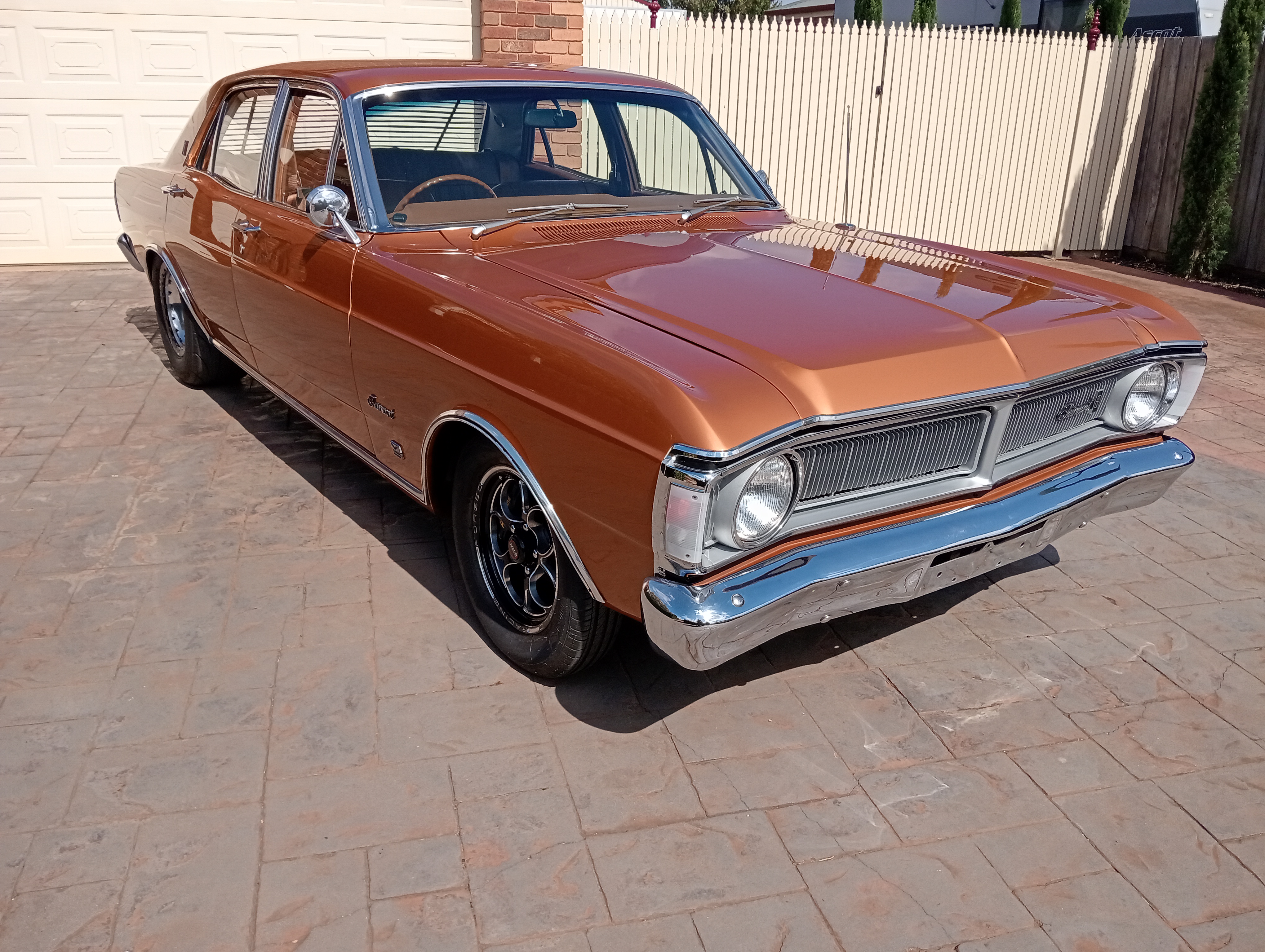 1971 FORD FAIRMONT XY 3 SP AUTOMATIC 4D SEDAN