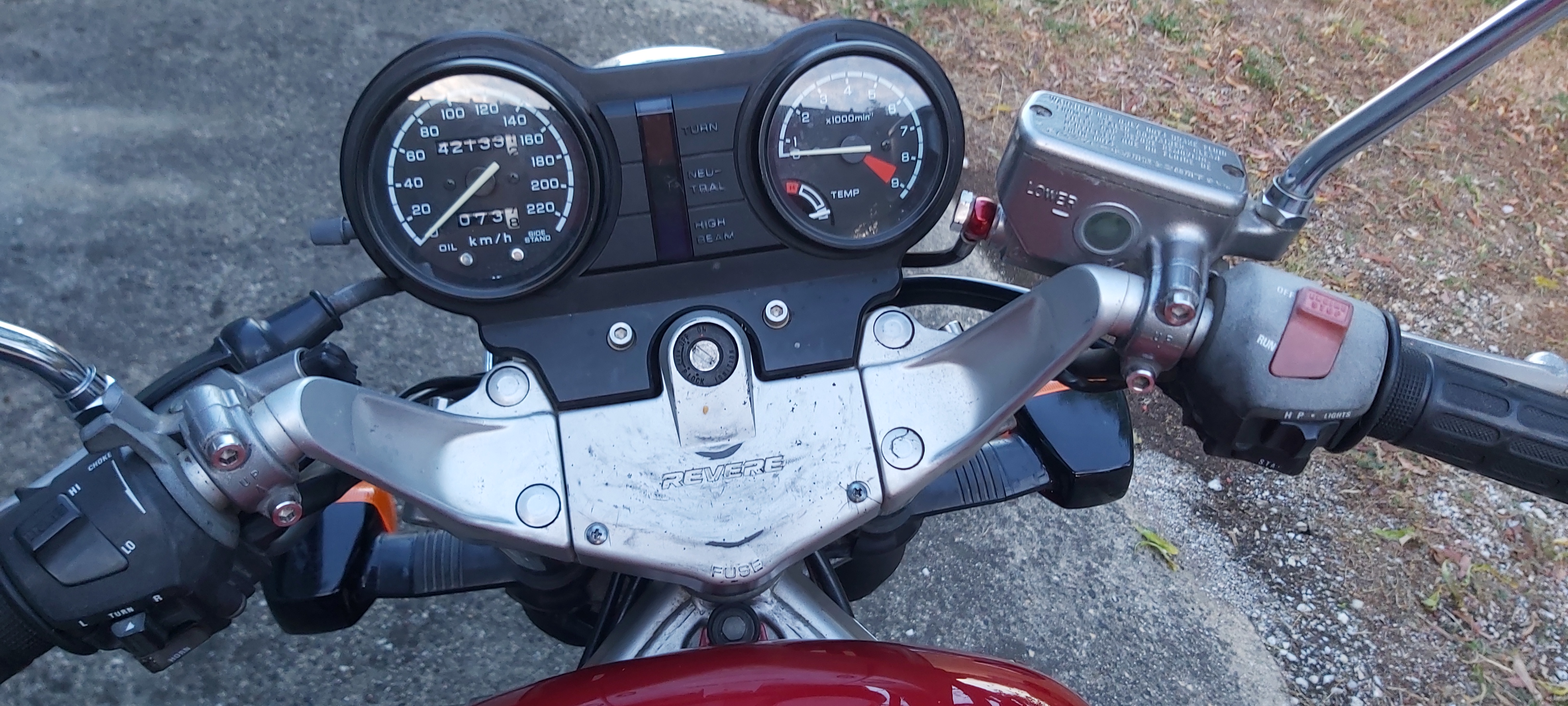1990 HONDA NTV650 (REVERE) ROAD