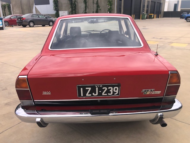 1973 FIAT 124 CC SPORT 5 SP MANUAL 2D COUPE 