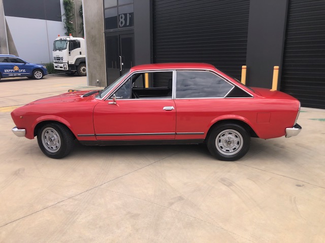 1973 FIAT 124 CC SPORT 5 SP MANUAL 2D COUPE 