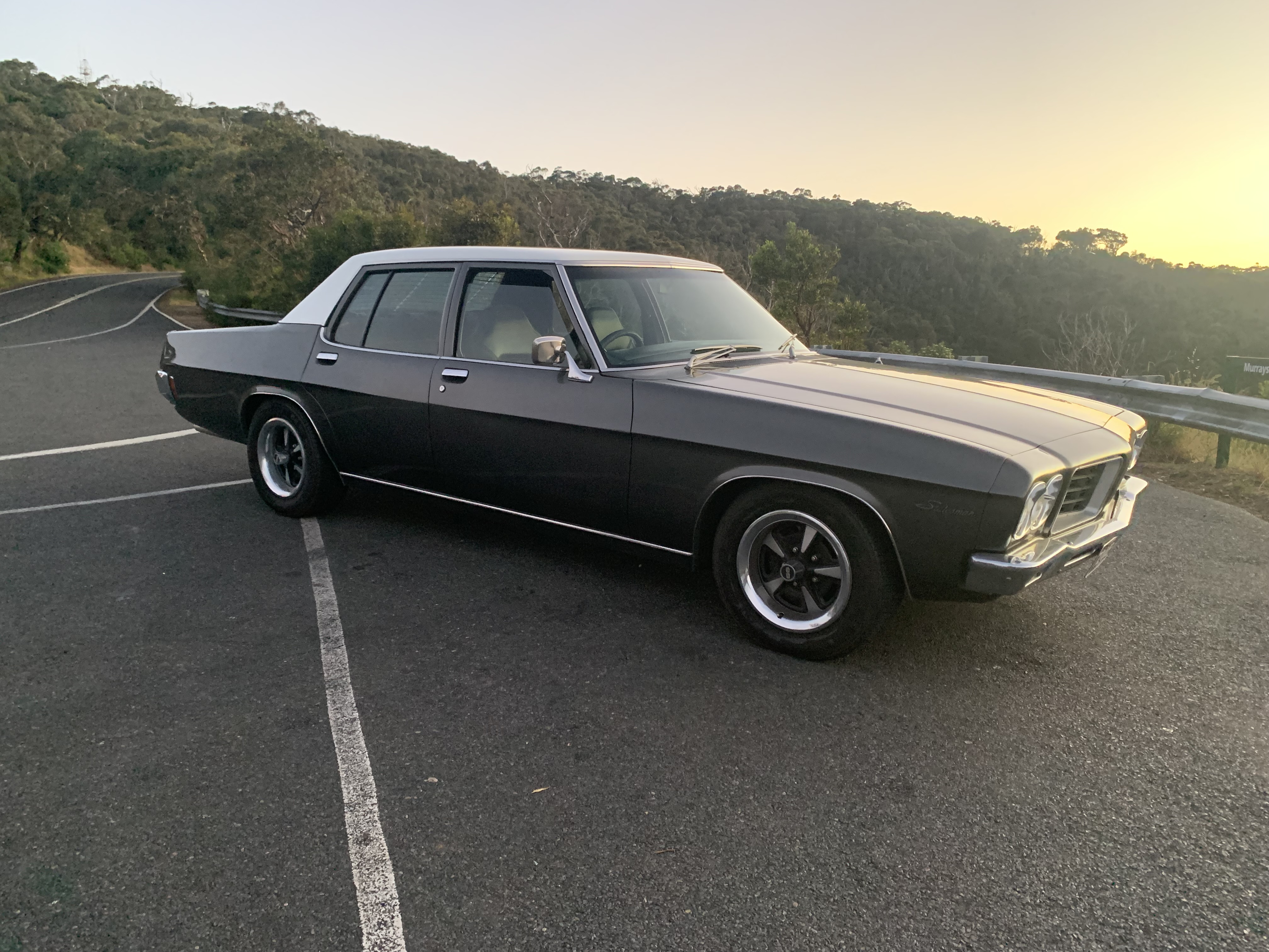 1971 HOLDEN STATESMAN HQ 308 V8 4 SP MANUAL 4D SEDAN