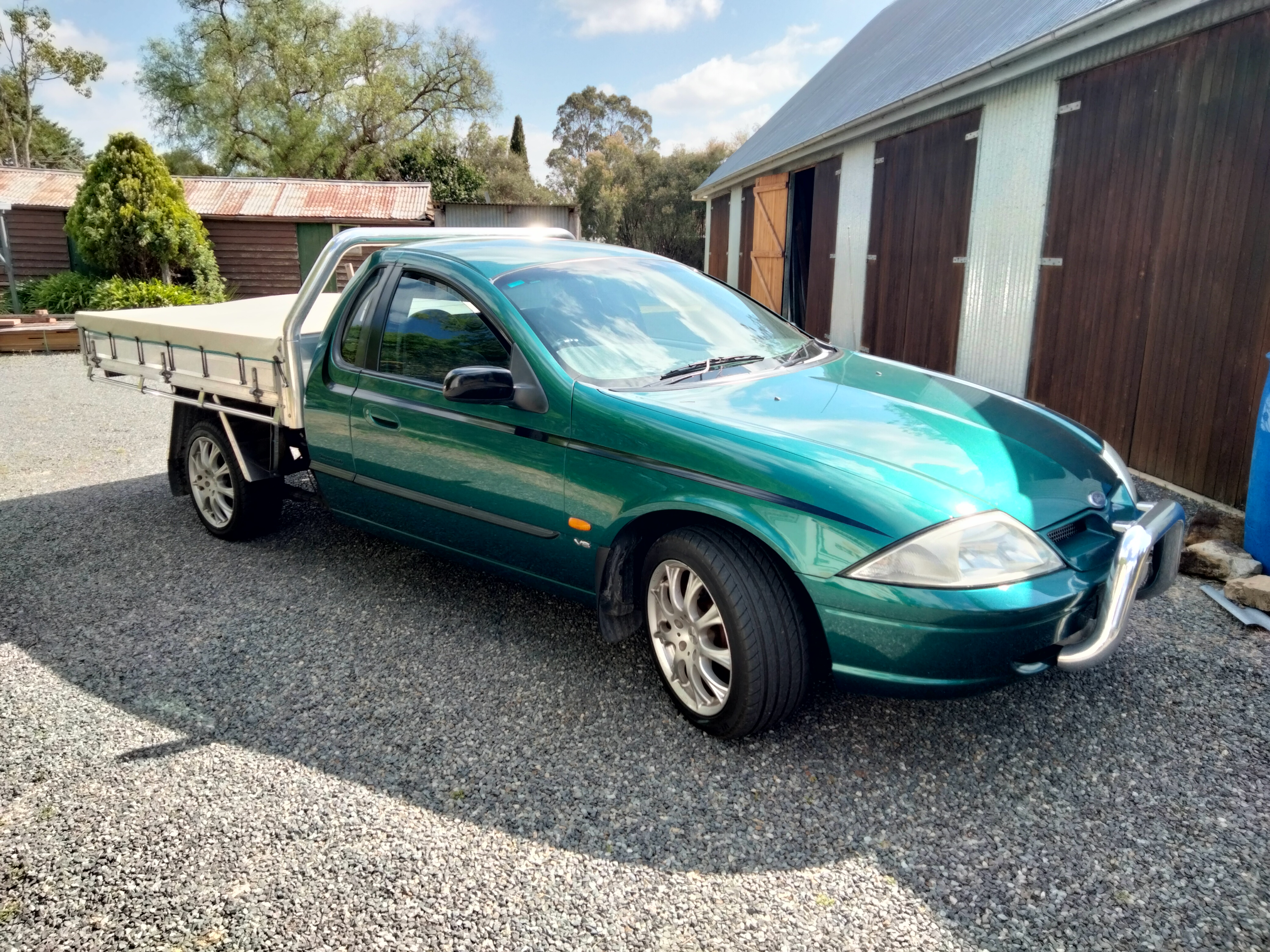 1999 FORD FALCON AU XL 5 SP MANUAL UTILITY