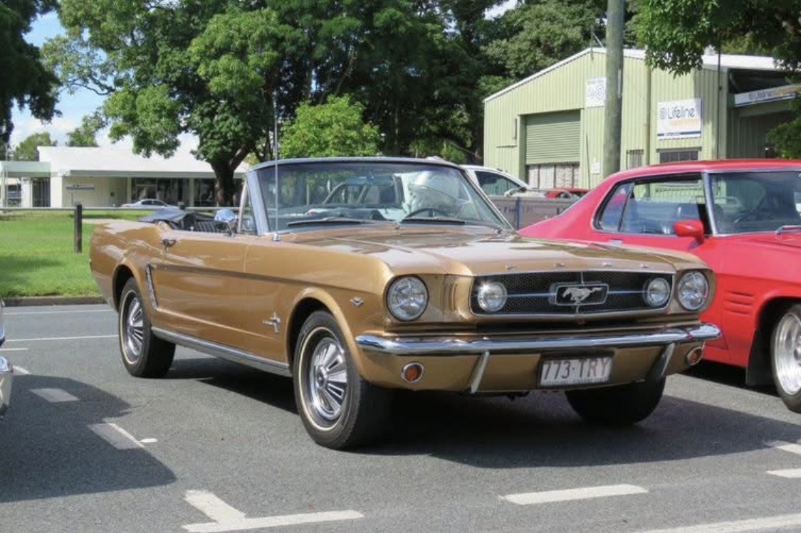 1965 FORD MUSTANG A CODE AUTOMATIC 2D CONVERTIBLE