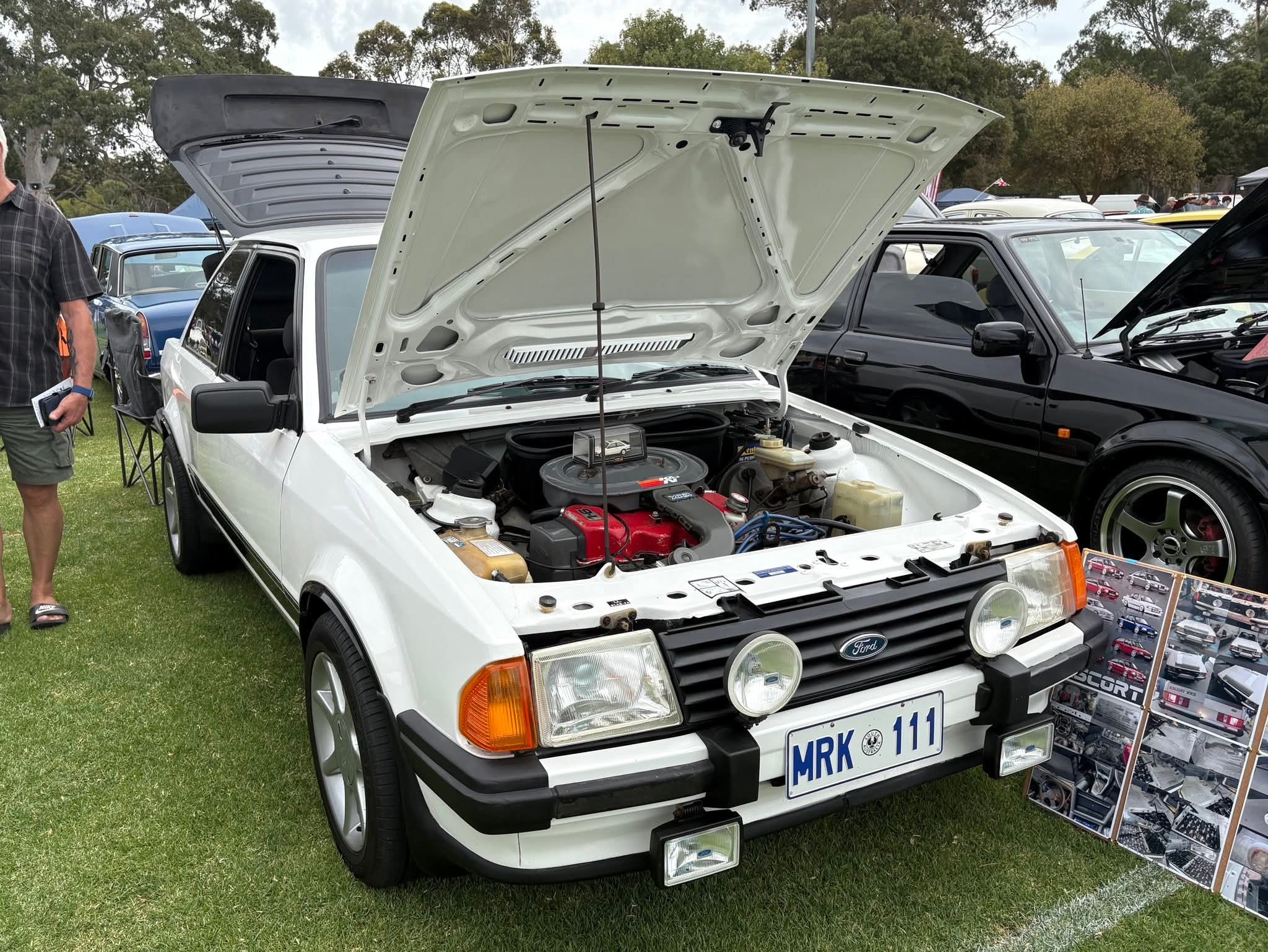 1983 FORD ESCORT XR3 MKIII 5 SP MANUAL HATCHBACK