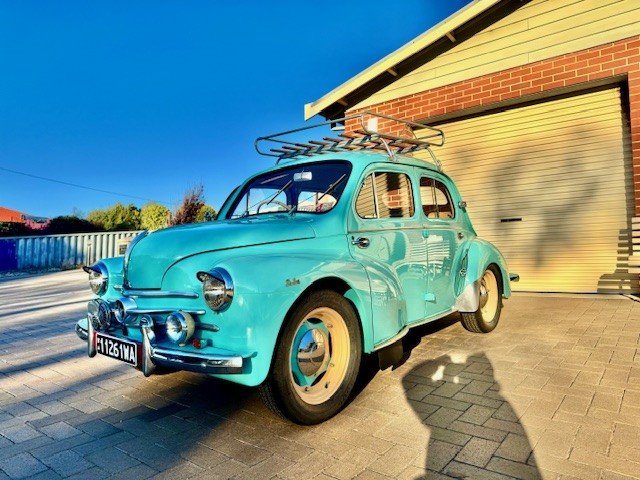 1956 RENAULT DELUXE 4CV SEDAN