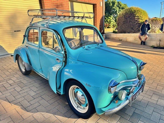 1956 RENAULT DELUXE 4CV SEDAN