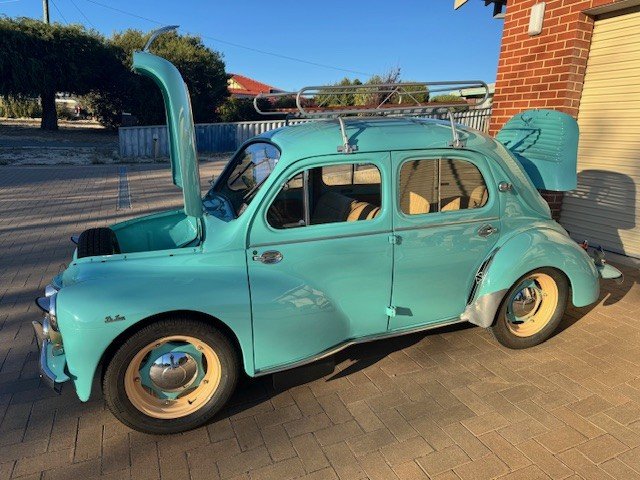 1956 RENAULT DELUXE 4CV SEDAN
