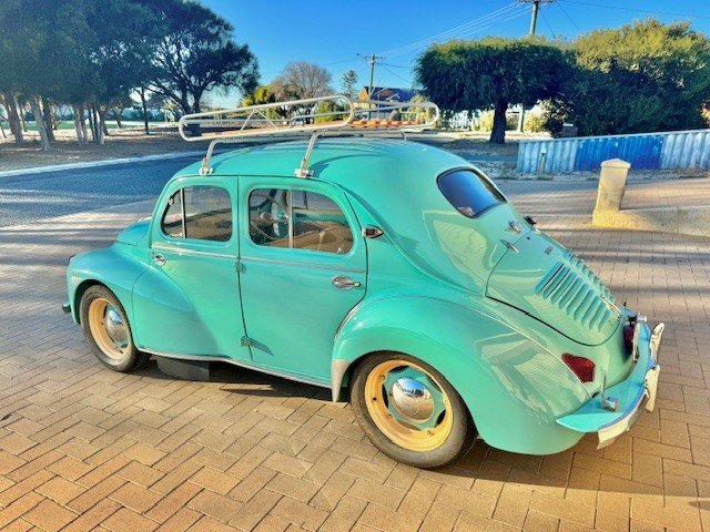 1956 RENAULT DELUXE 4CV SEDAN