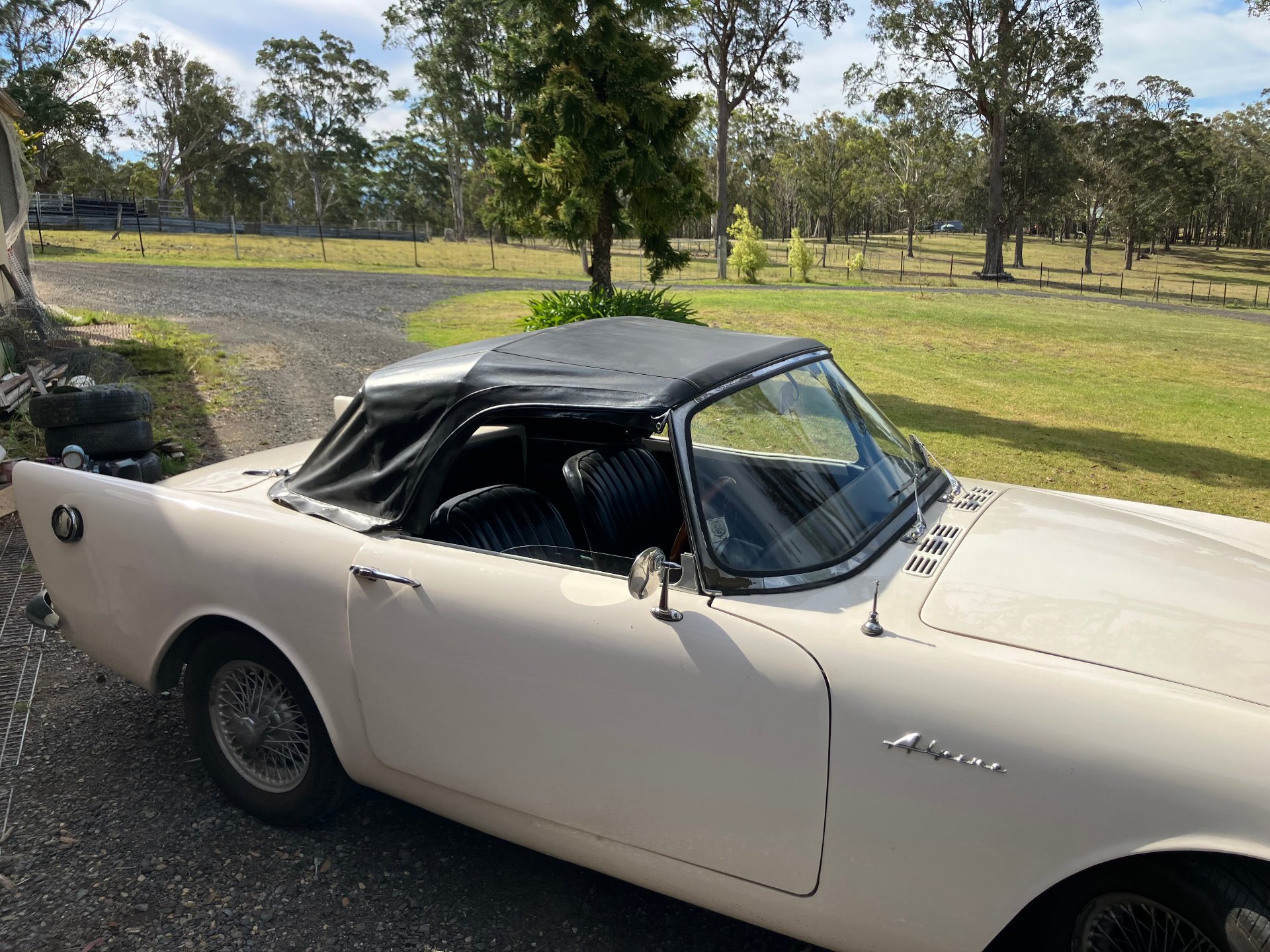 1959 SUNBEAM ALPINE SERIES I 2D ROADSTER