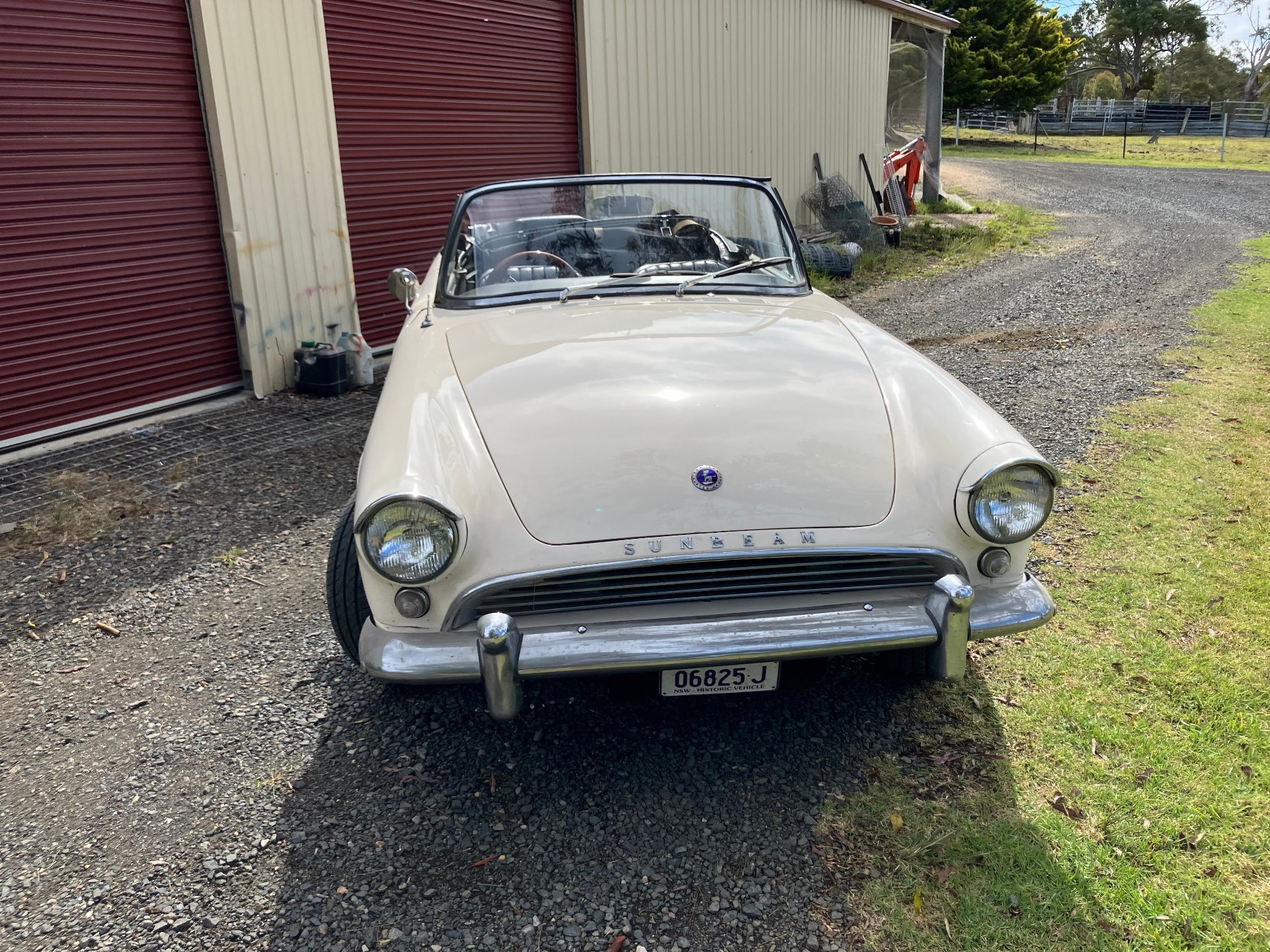 1959 SUNBEAM ALPINE SERIES I 2D ROADSTER